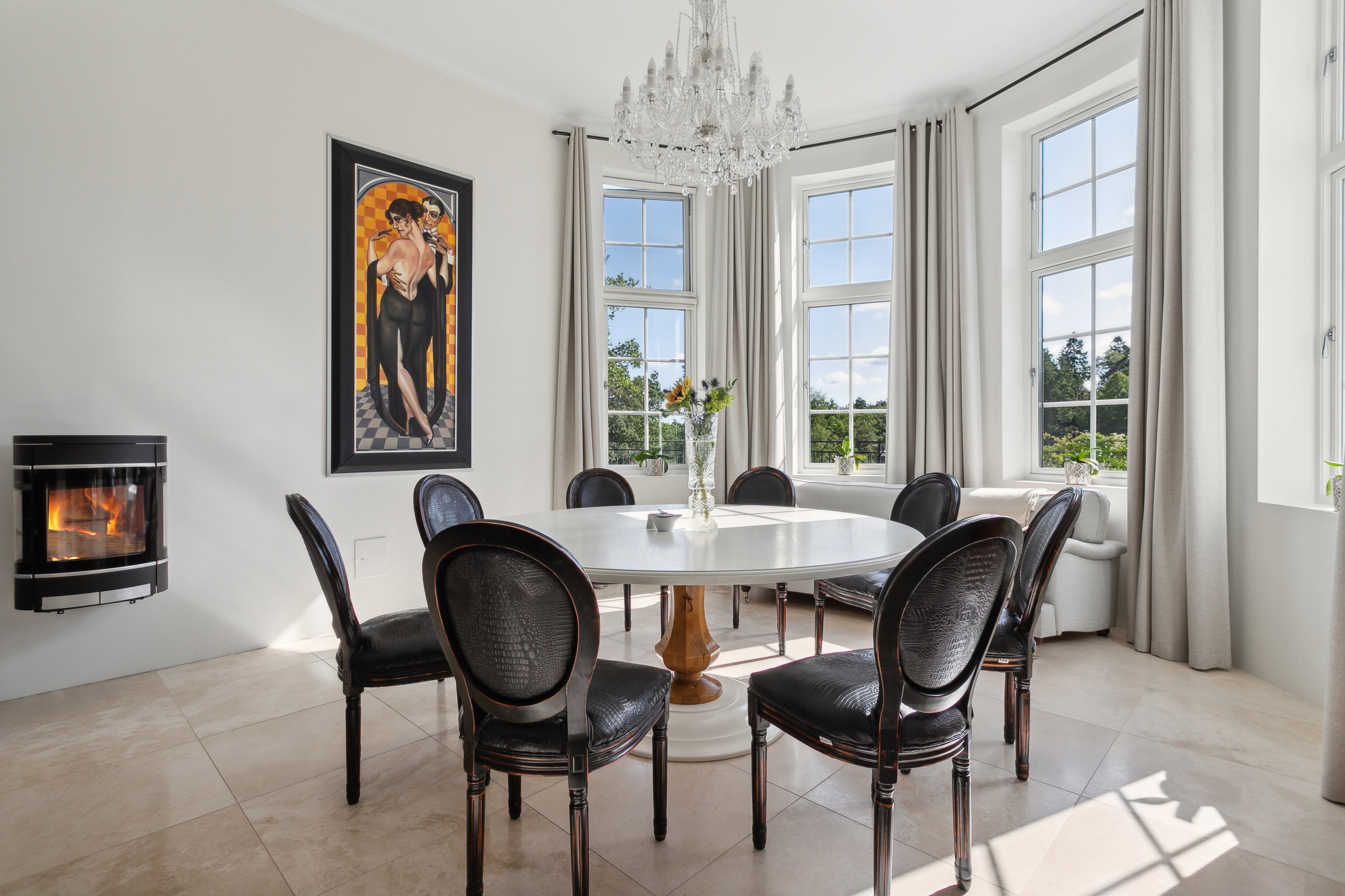 Pampig matplats utöver det vanliga