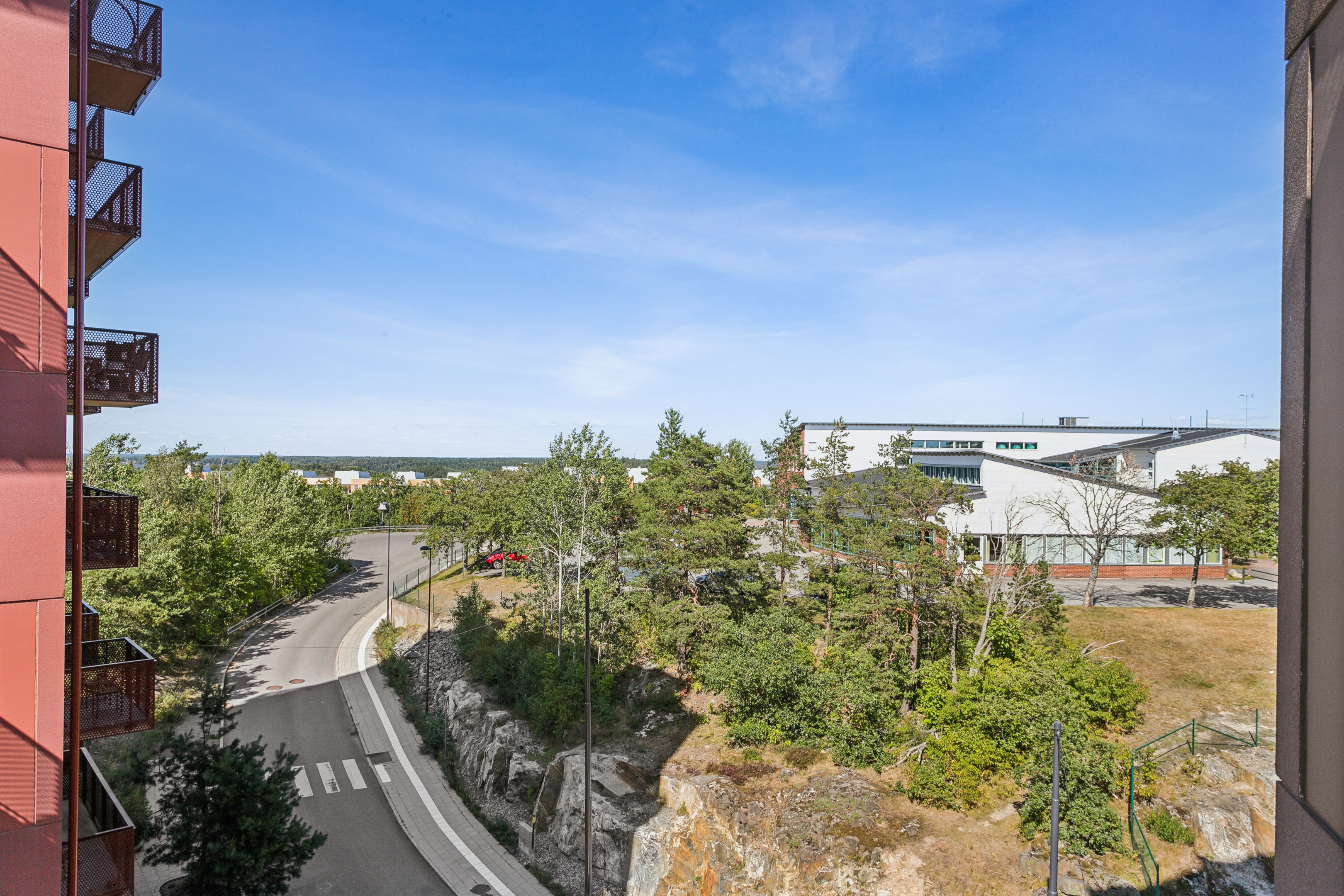 Ytterligare bild på utsikt från balkongen