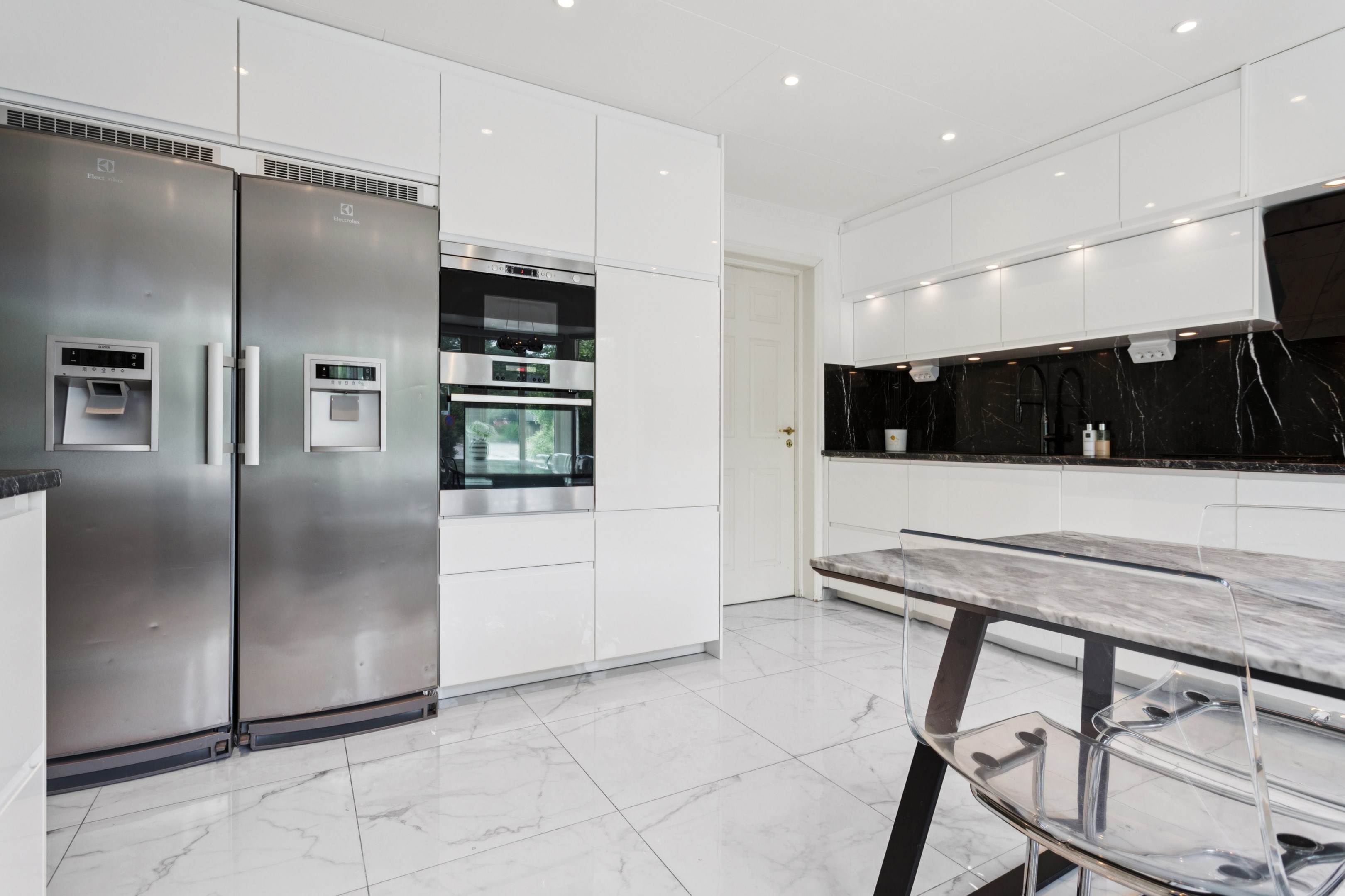 Massor av bra förvaring