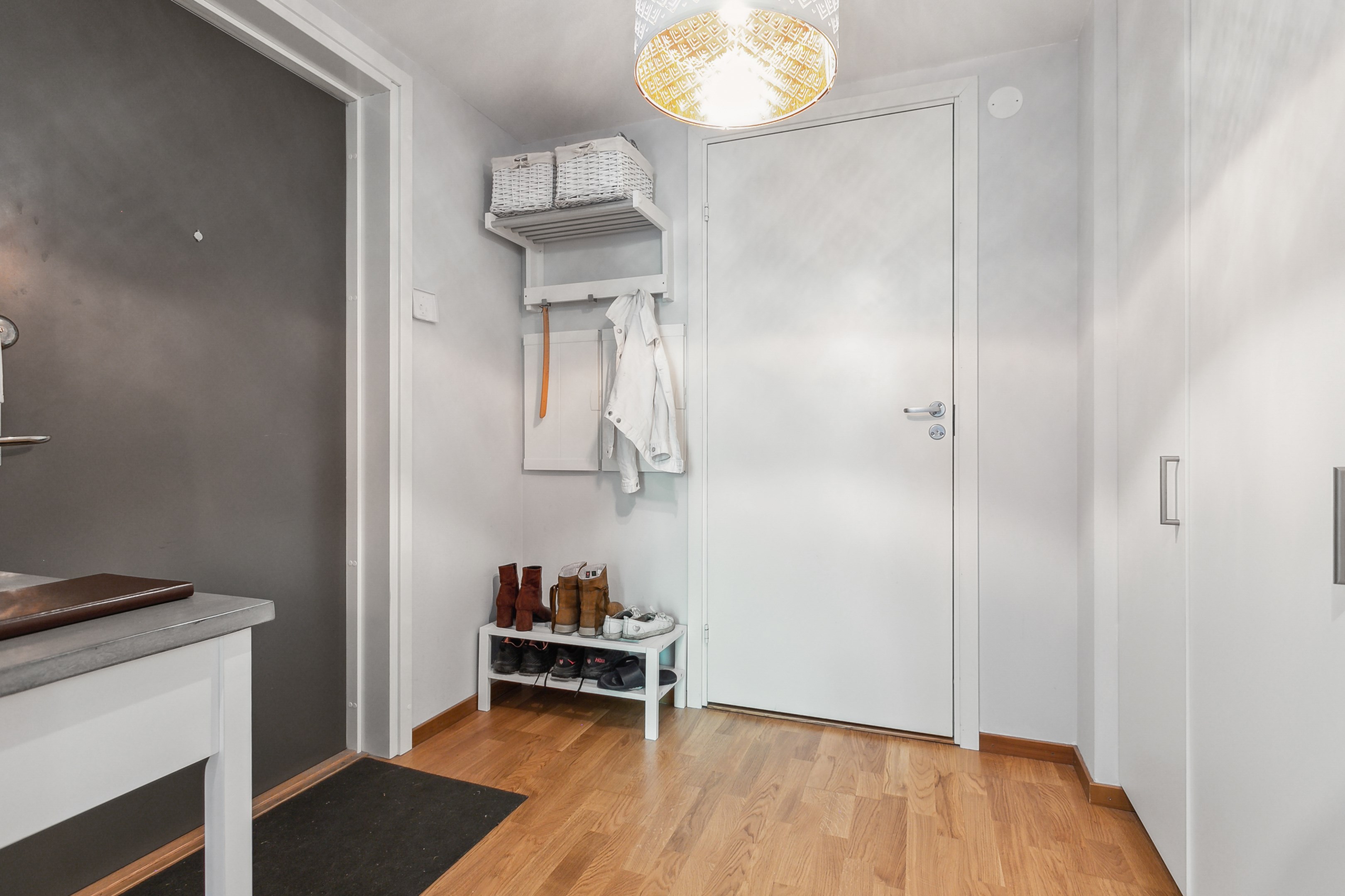 Hall/entré med garderober