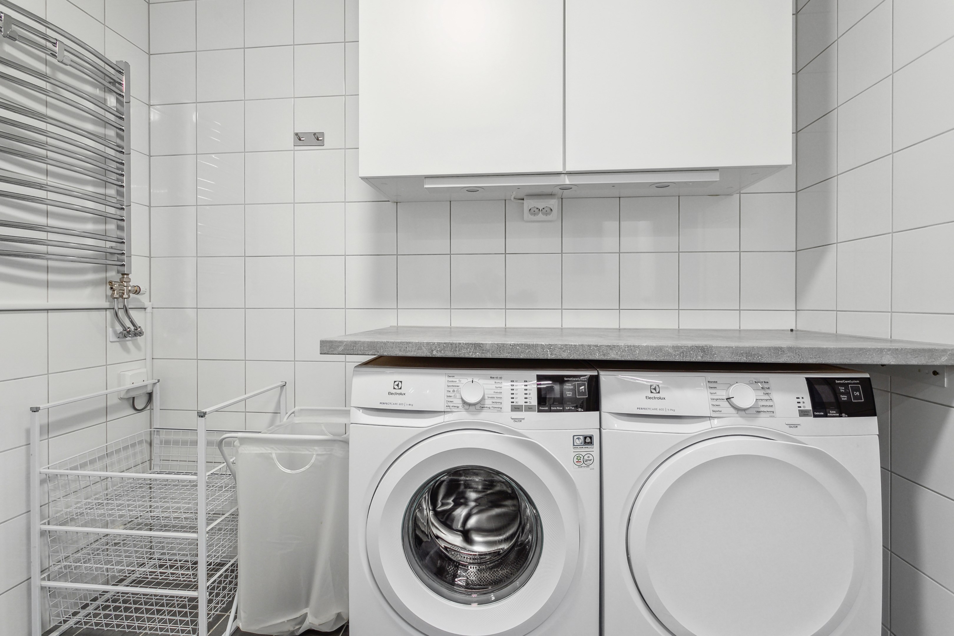 Bra arbetsytor och förvaring