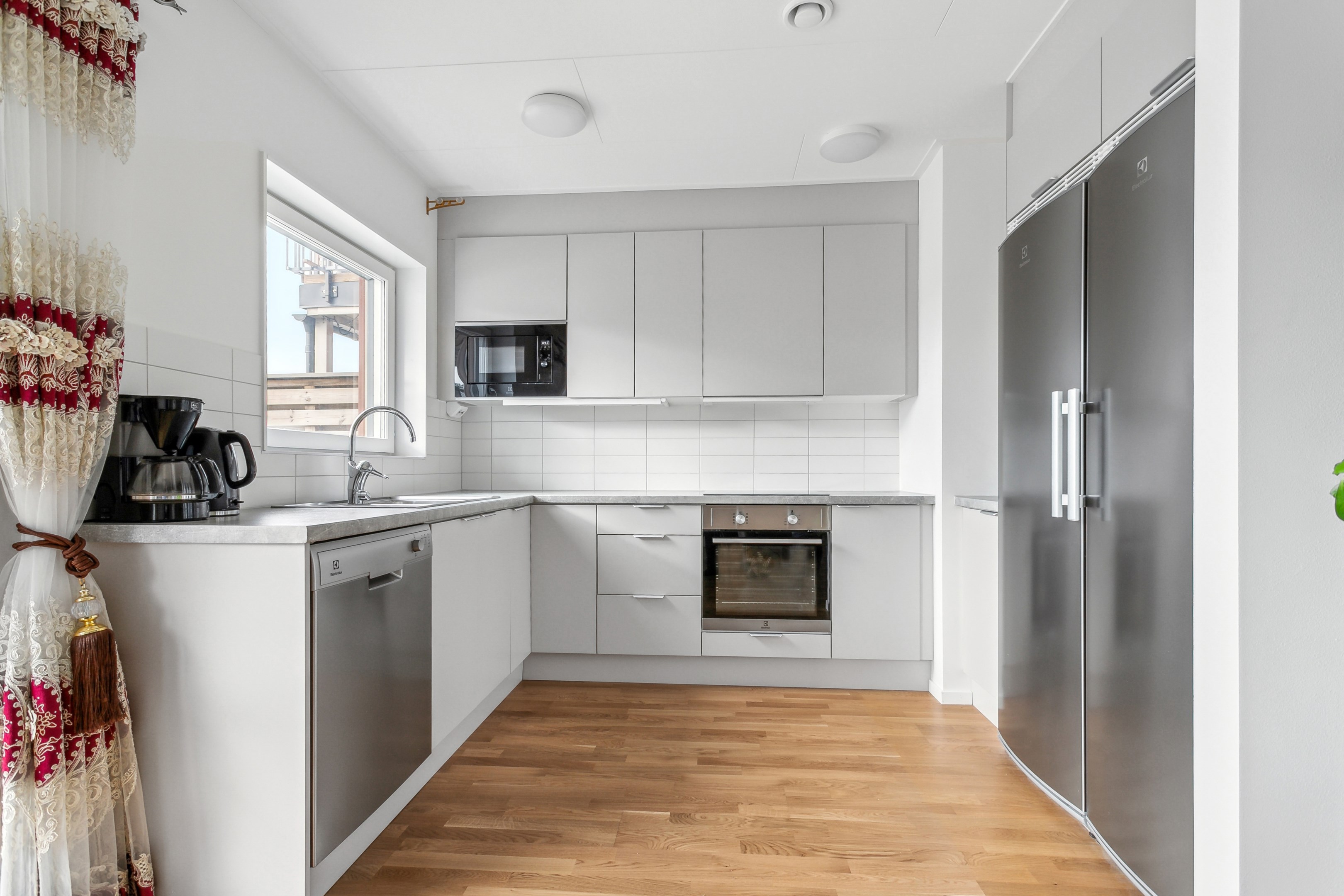 Fräscht kök i nyskick