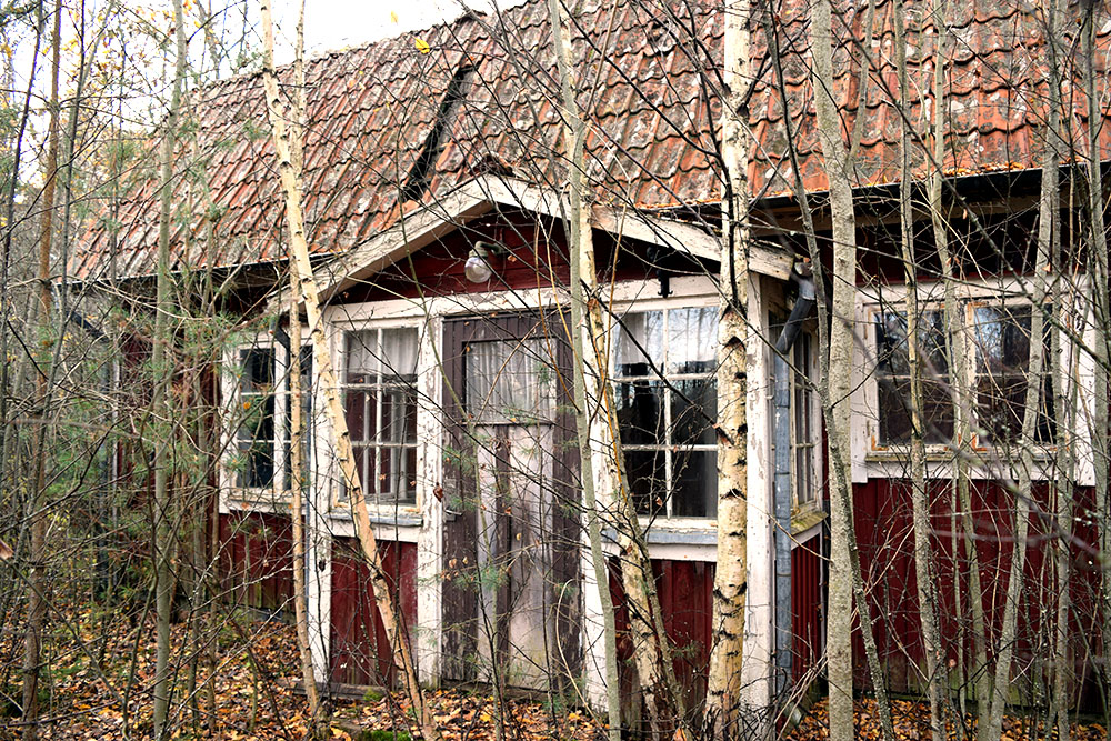 Bt136-husets framsida fasad