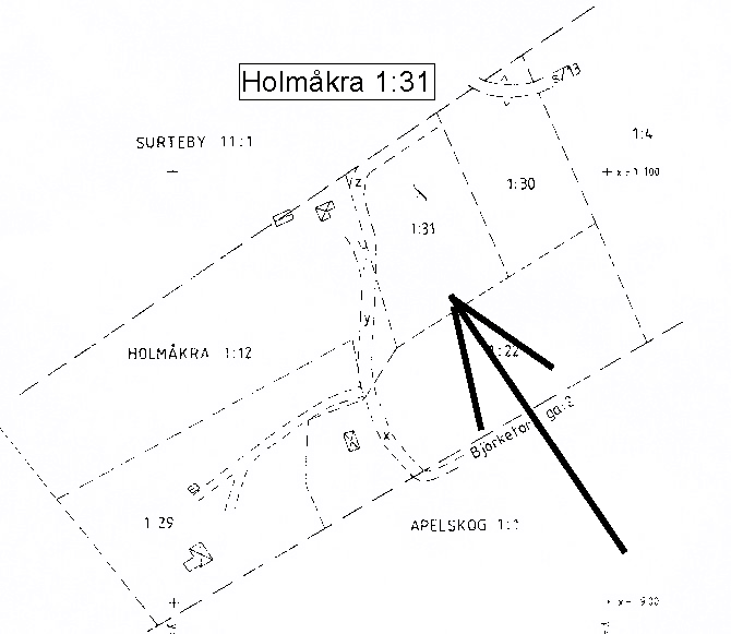 Tomtkarta/Katasterkarte