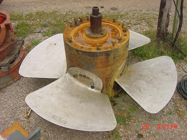 Begagnad propeller