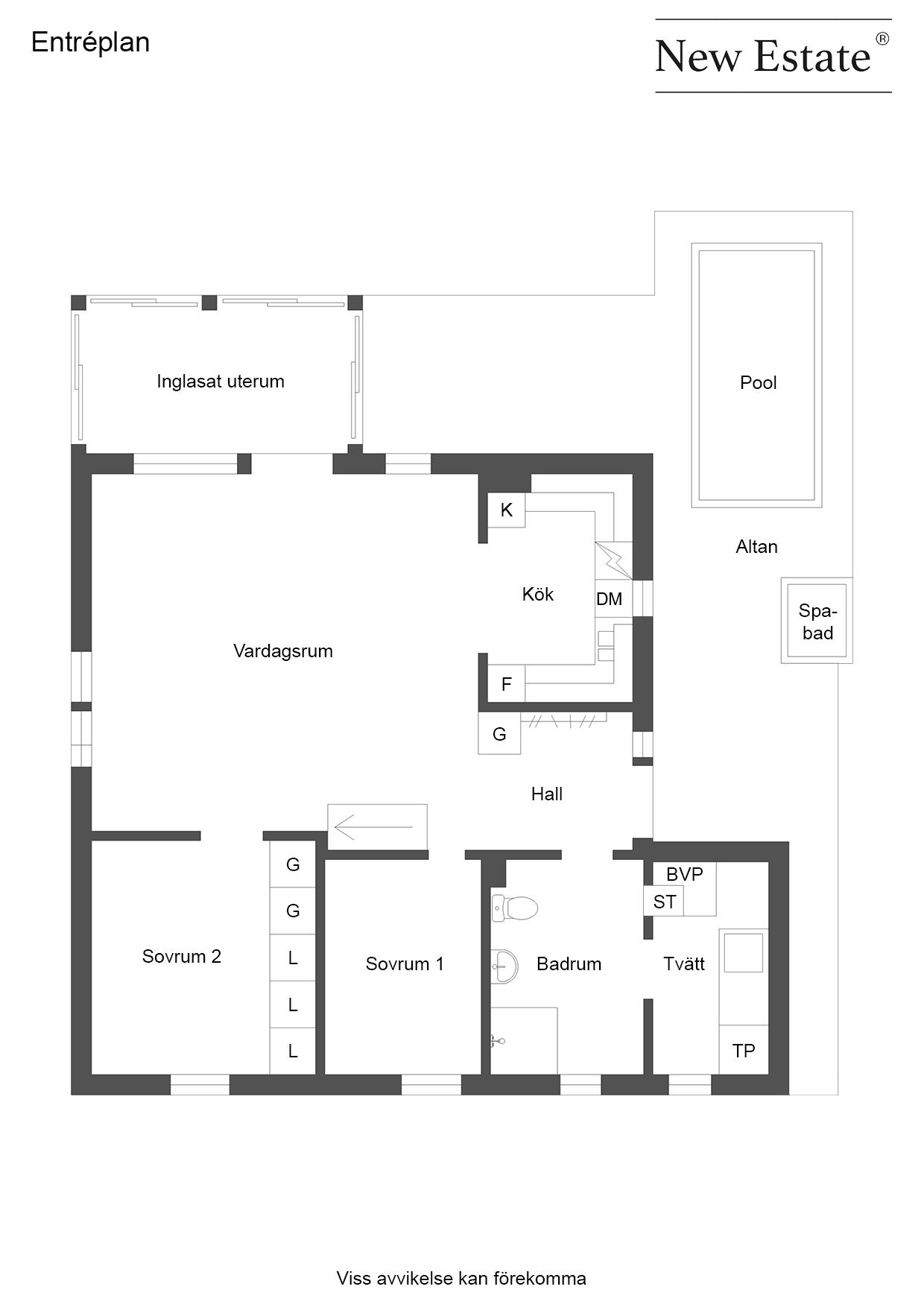 Planskiss bostadshus