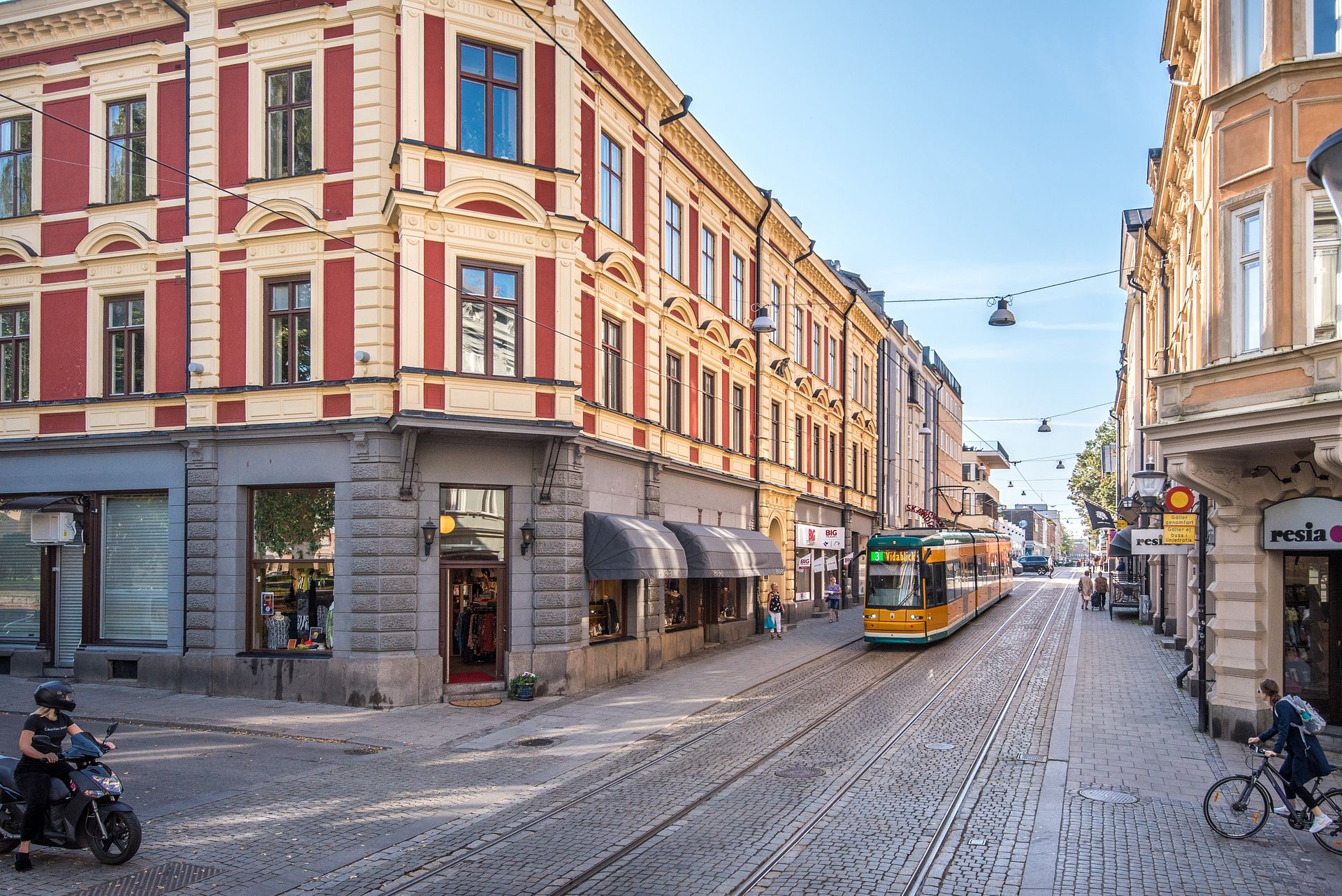 Goda kommunikationer i city