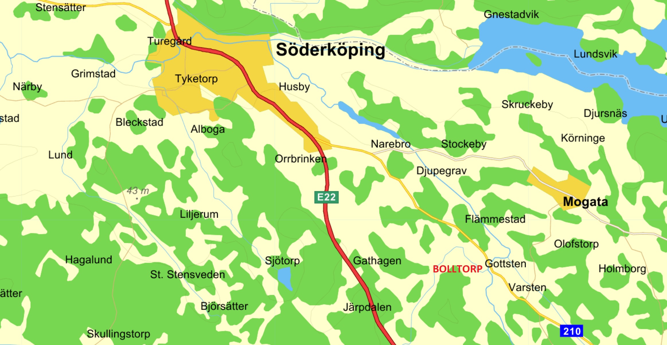 Karta översikt