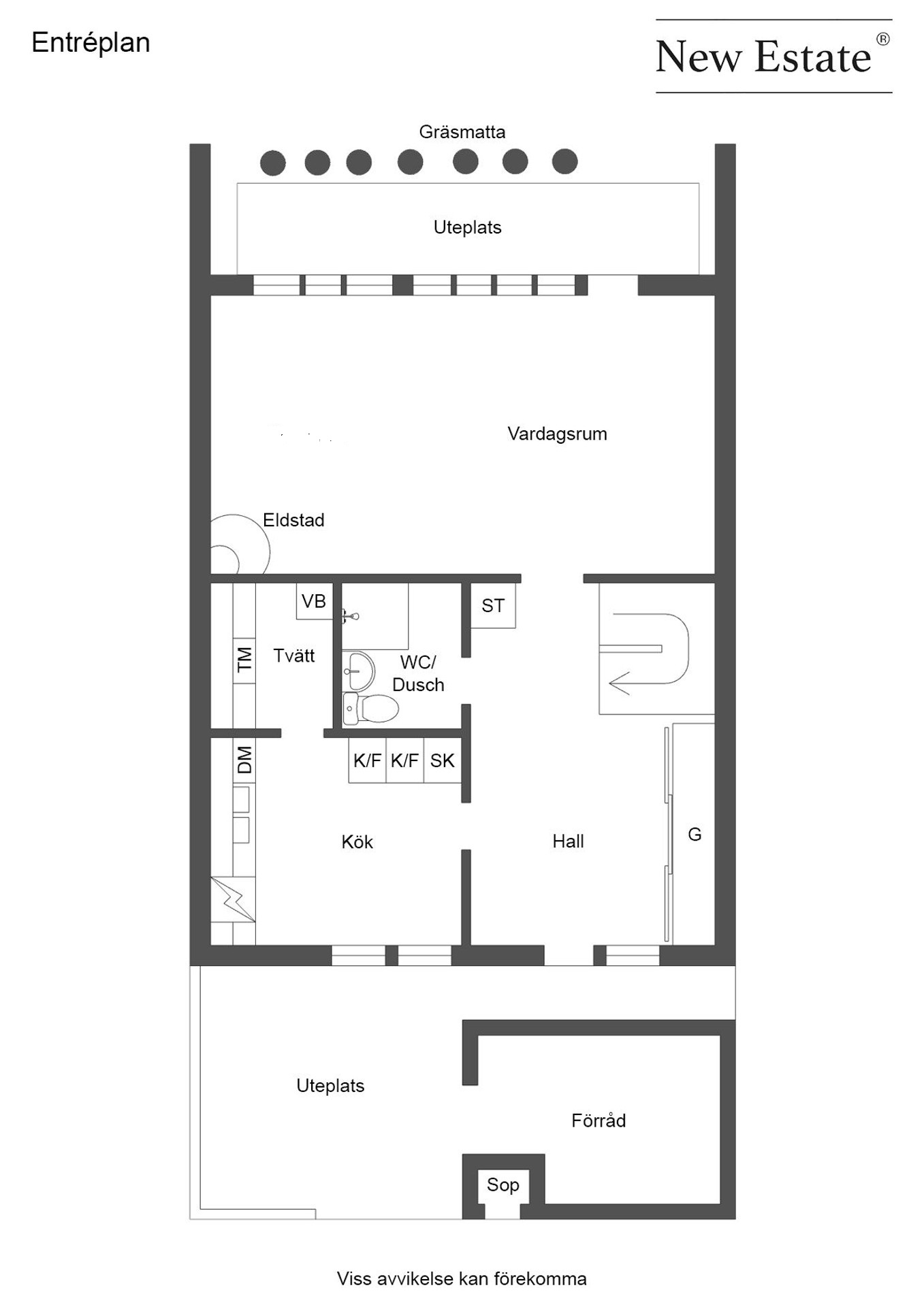 Planritning entréplan