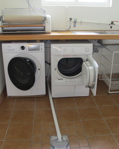 Tvättstuga i källaren