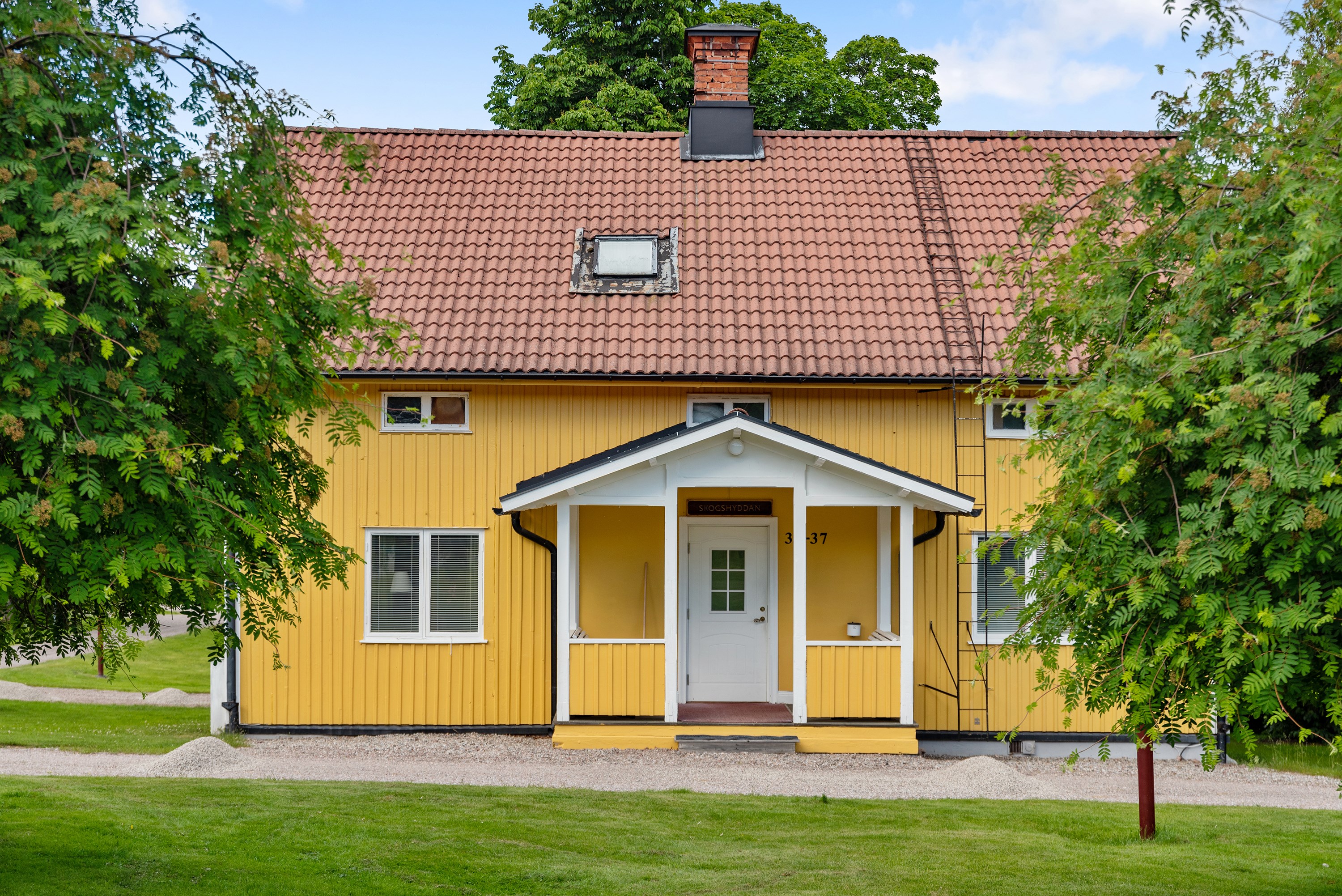 Skogshyddan med sju rum