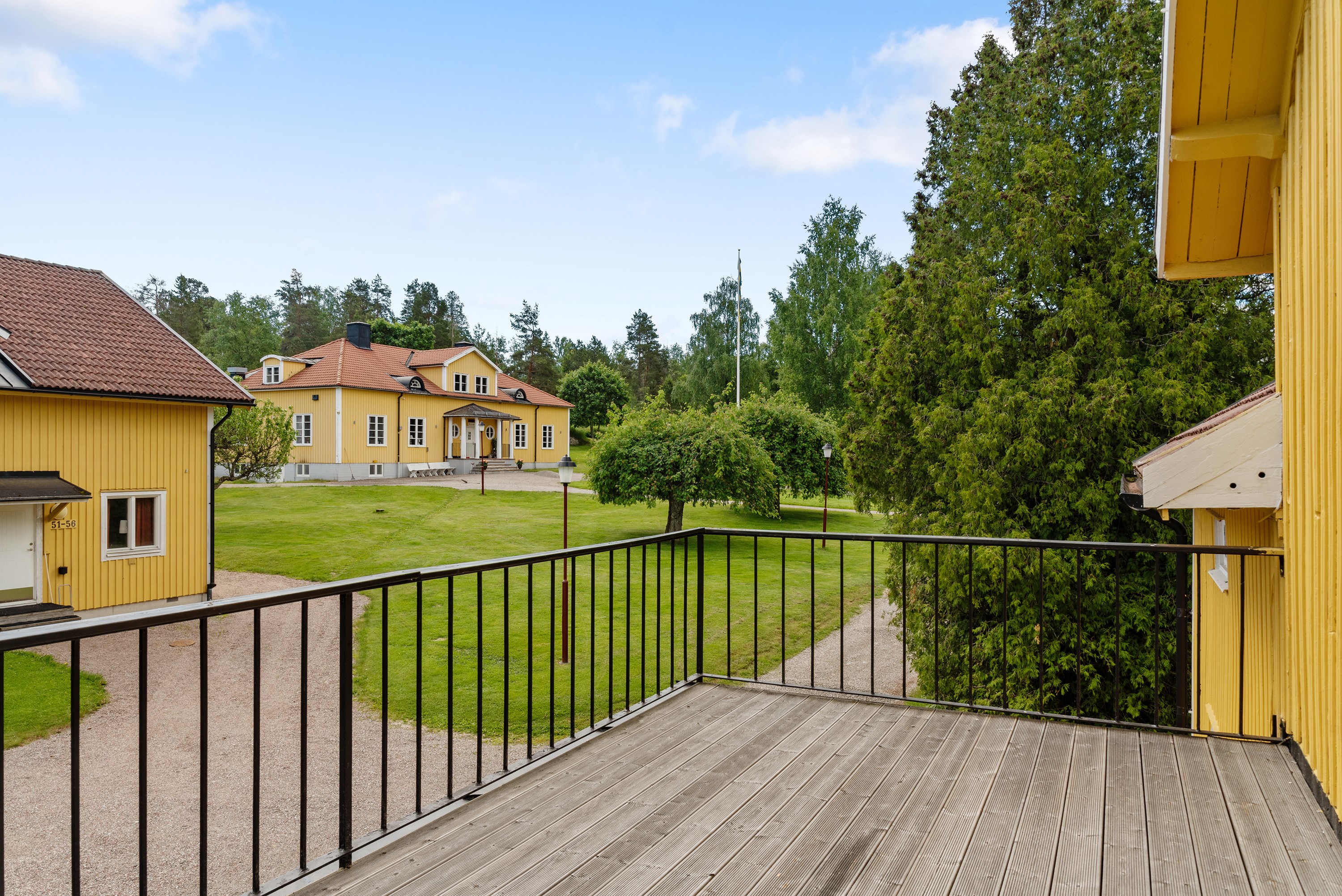 Rektorsvillan Balkong