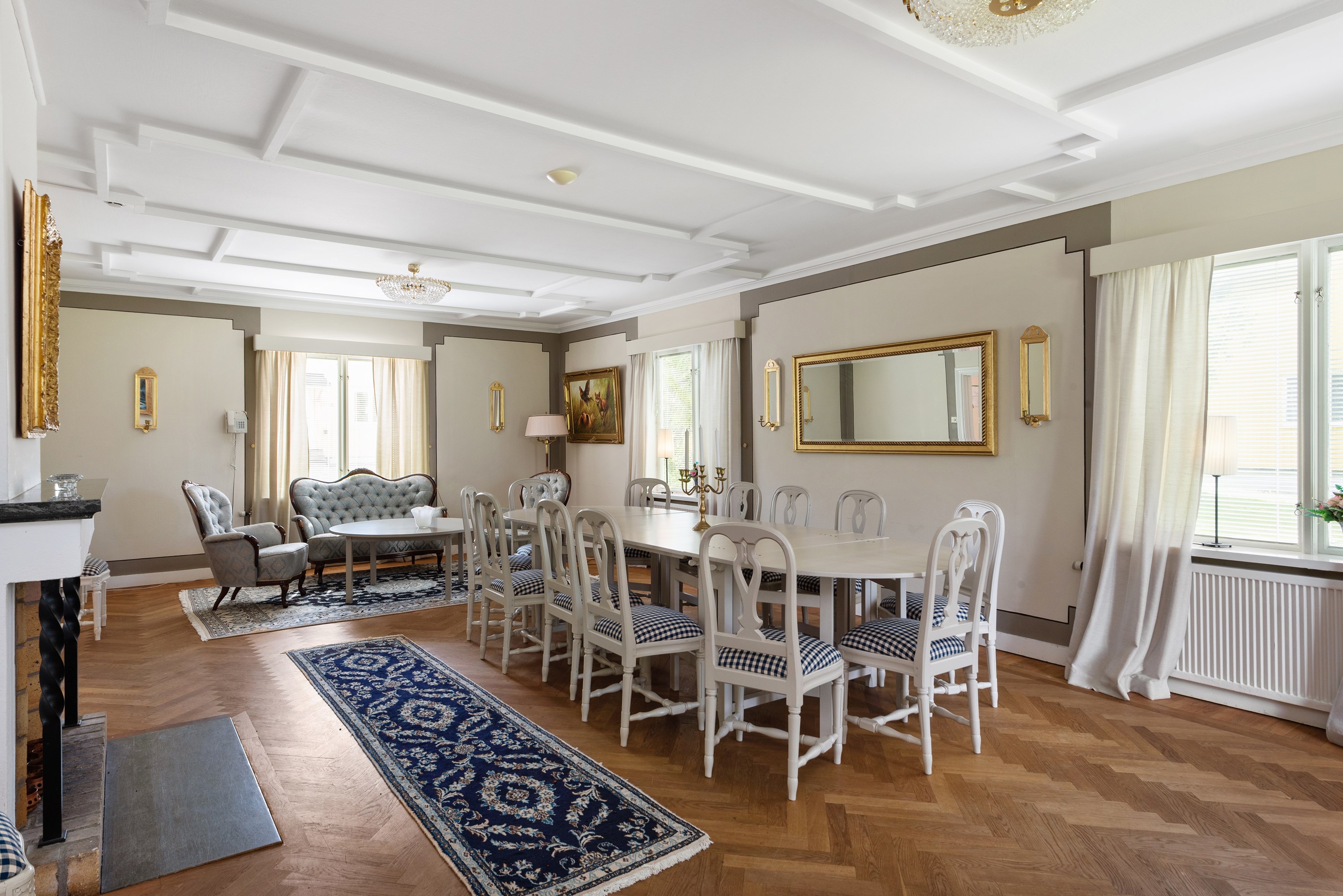 Rektorsvillan Vardagsrum/Konferenslokal