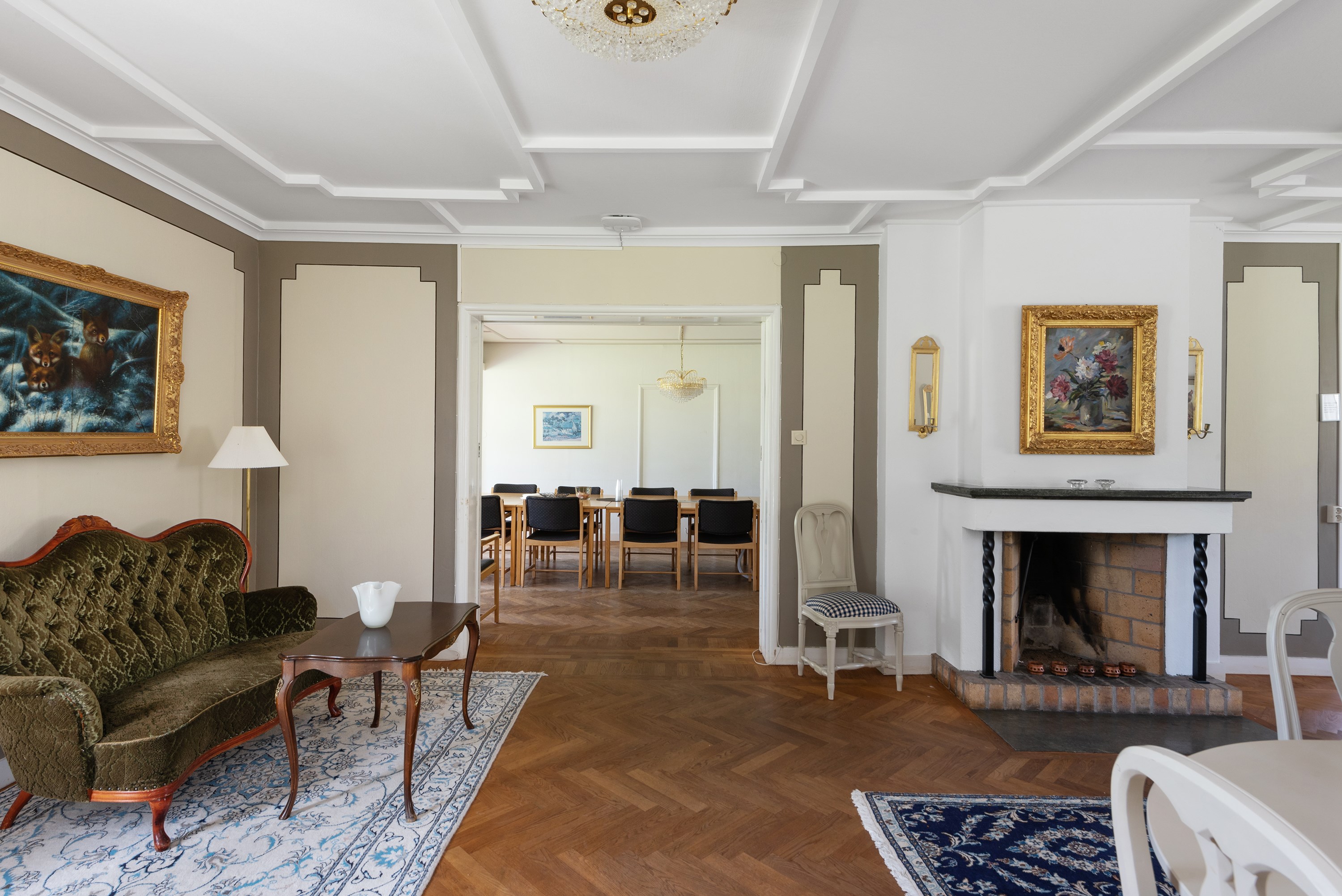 Rektorsvillan Vardagsrum