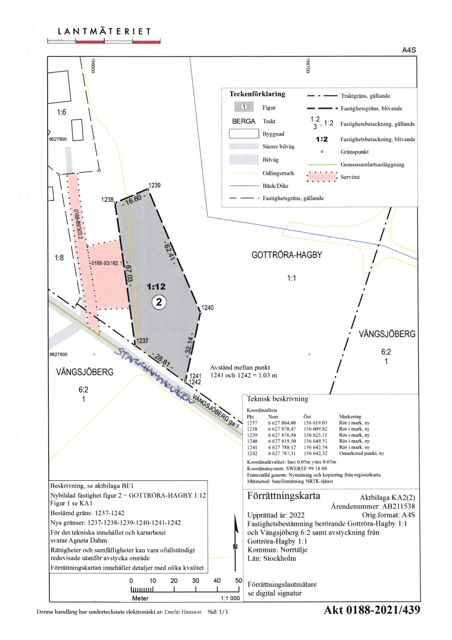 Tomtkarta Gottröra-Hagby 1:12