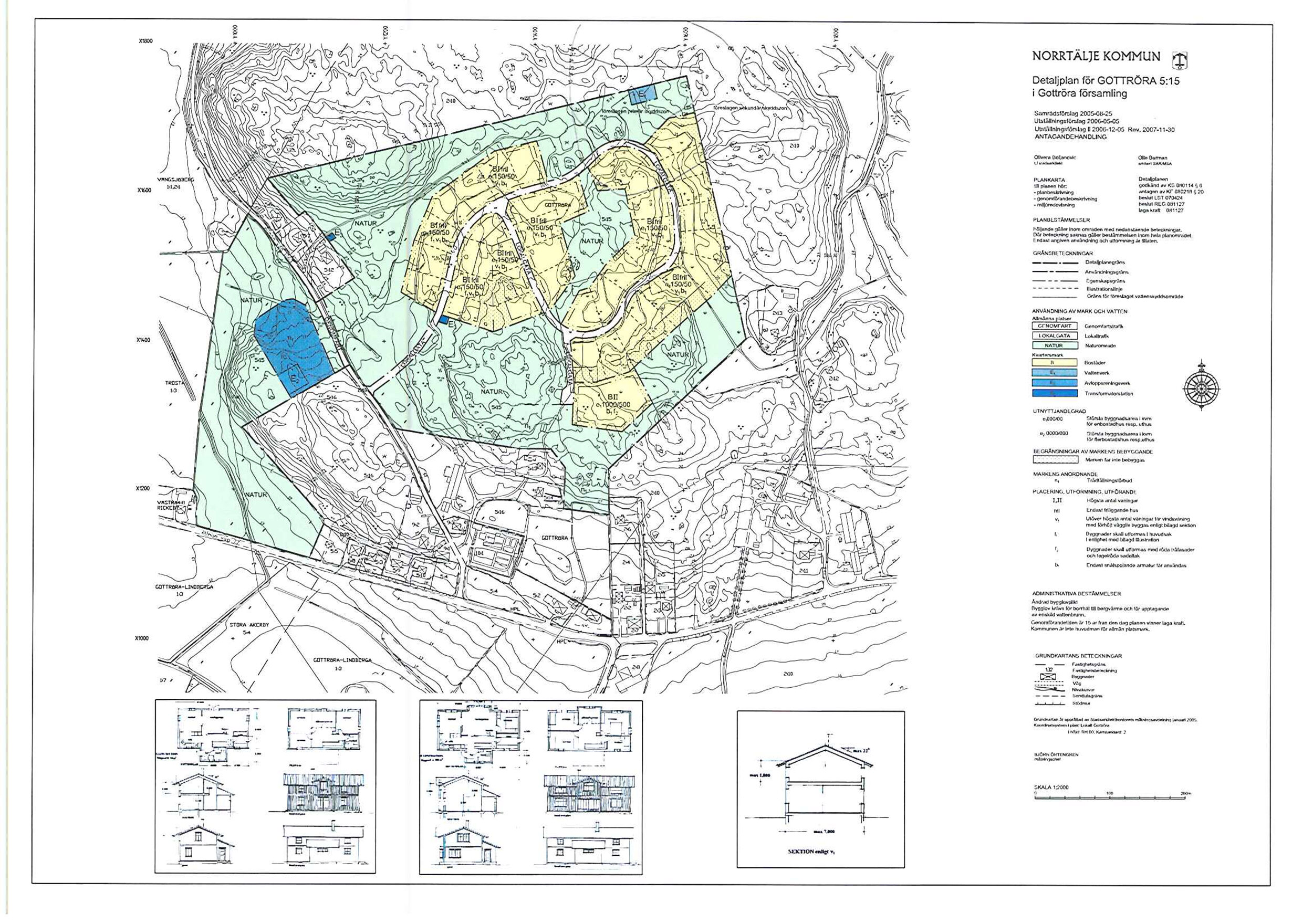 Detaljplan Gottröraslingan (se även pdf för bättre kvalitet)