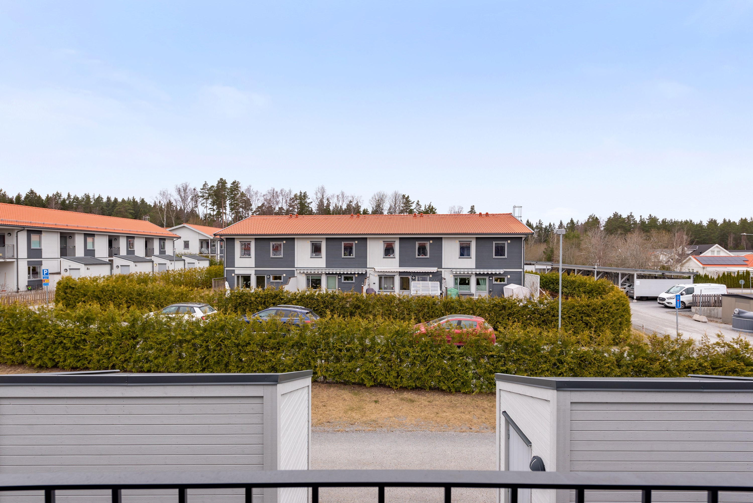 Utsikt från balkong