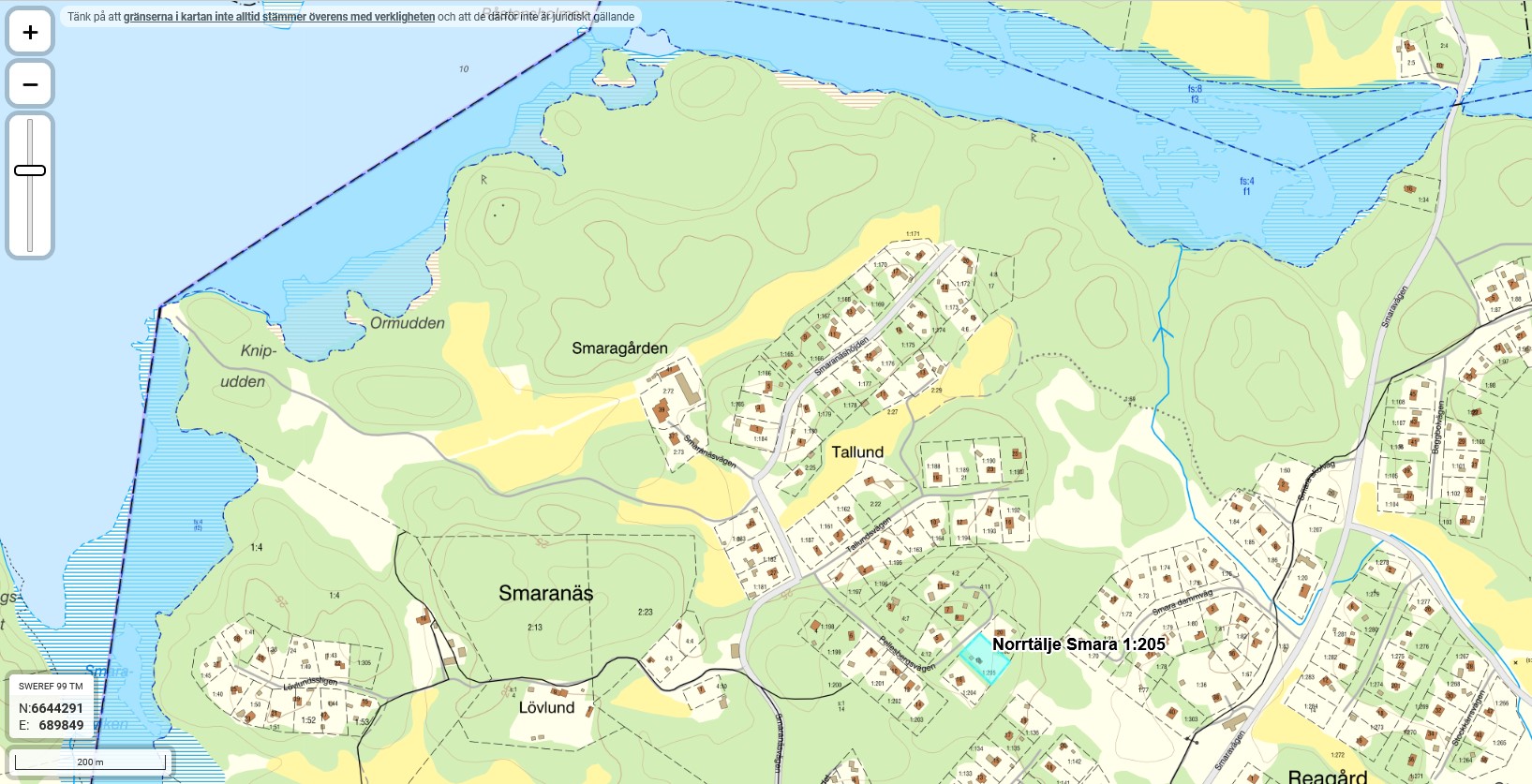 Översiktskarta Smara