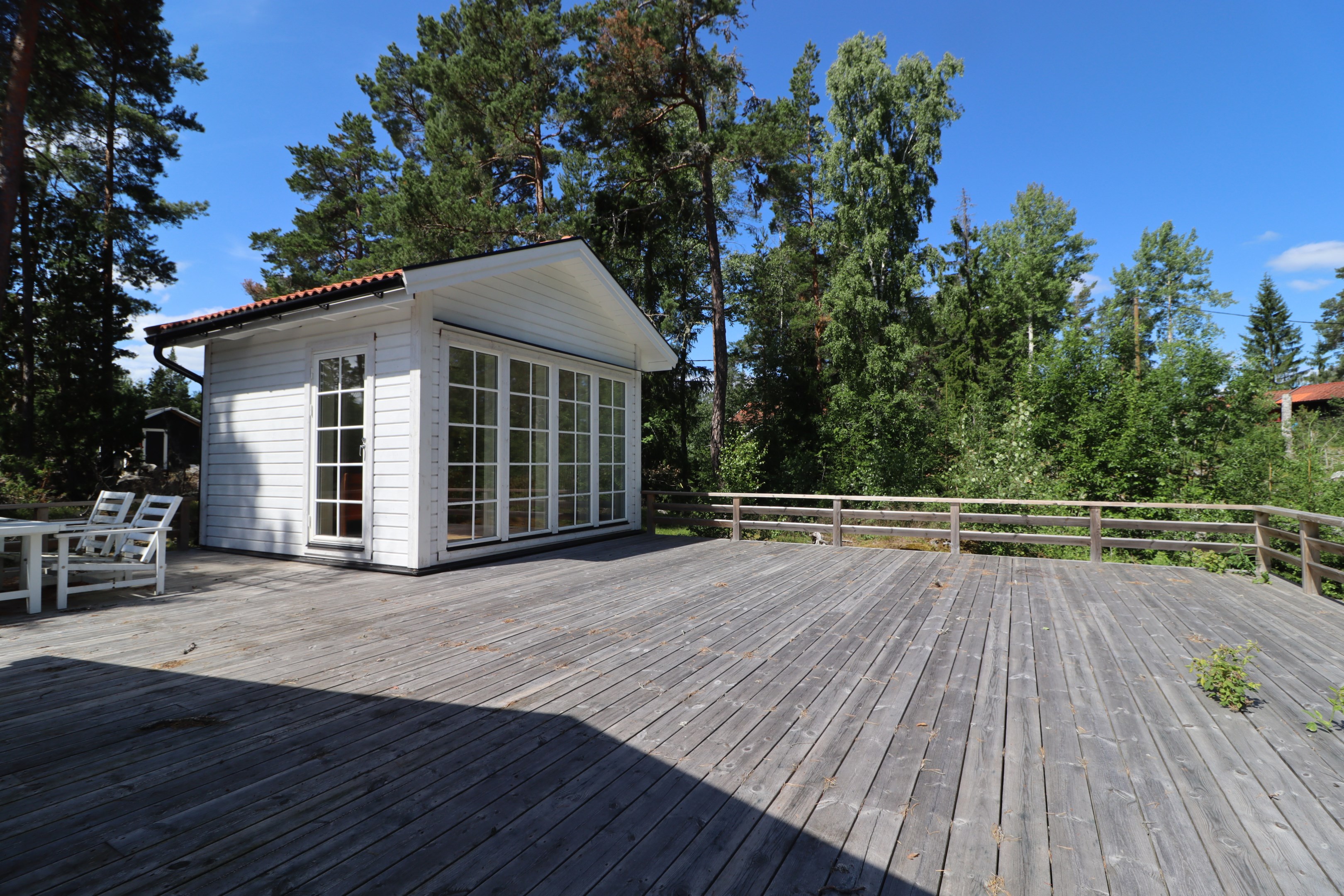 Fint gästhus. Byggår 2023.