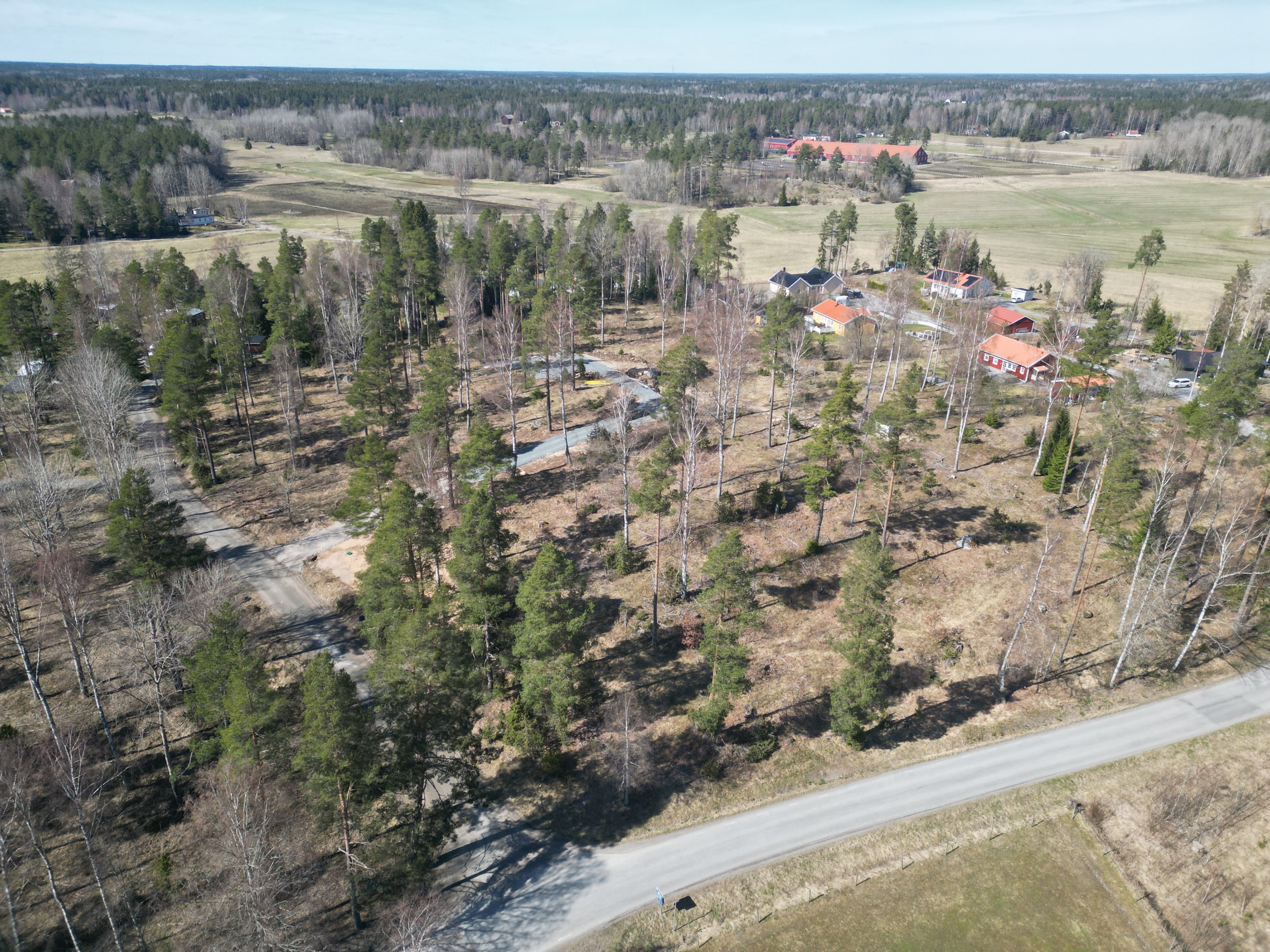 Drönarbild området