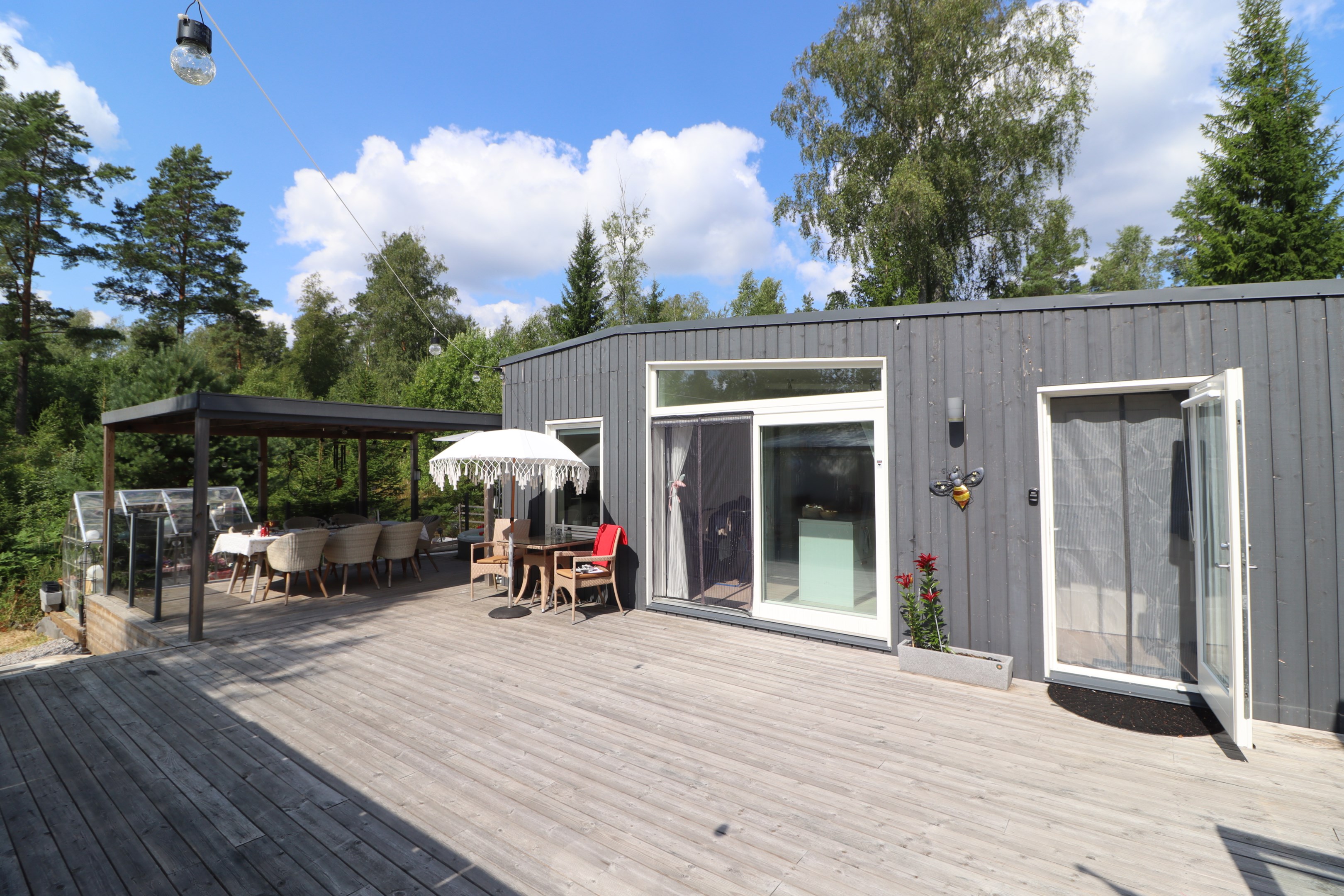 Huset med altan