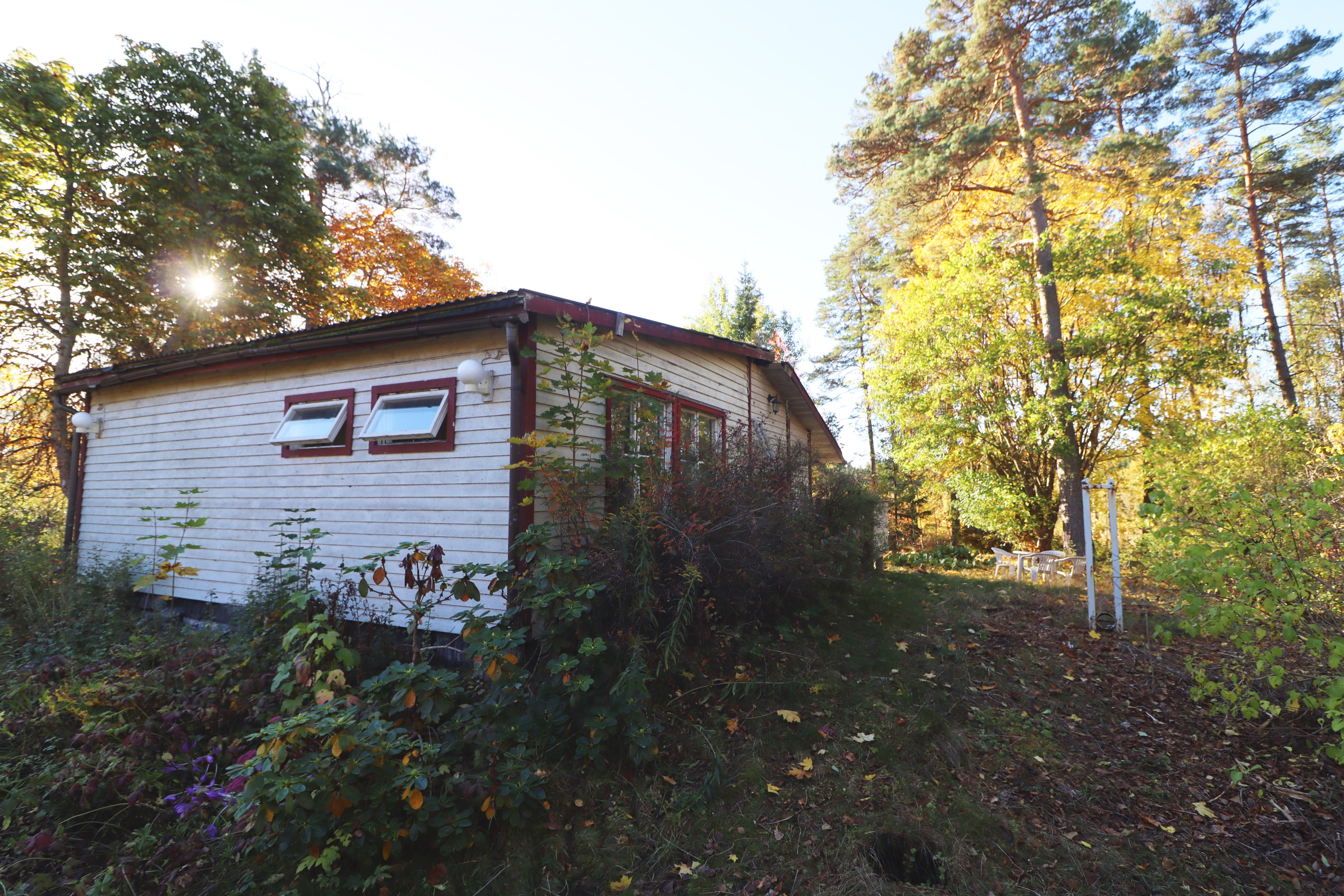 Huset från sidan
