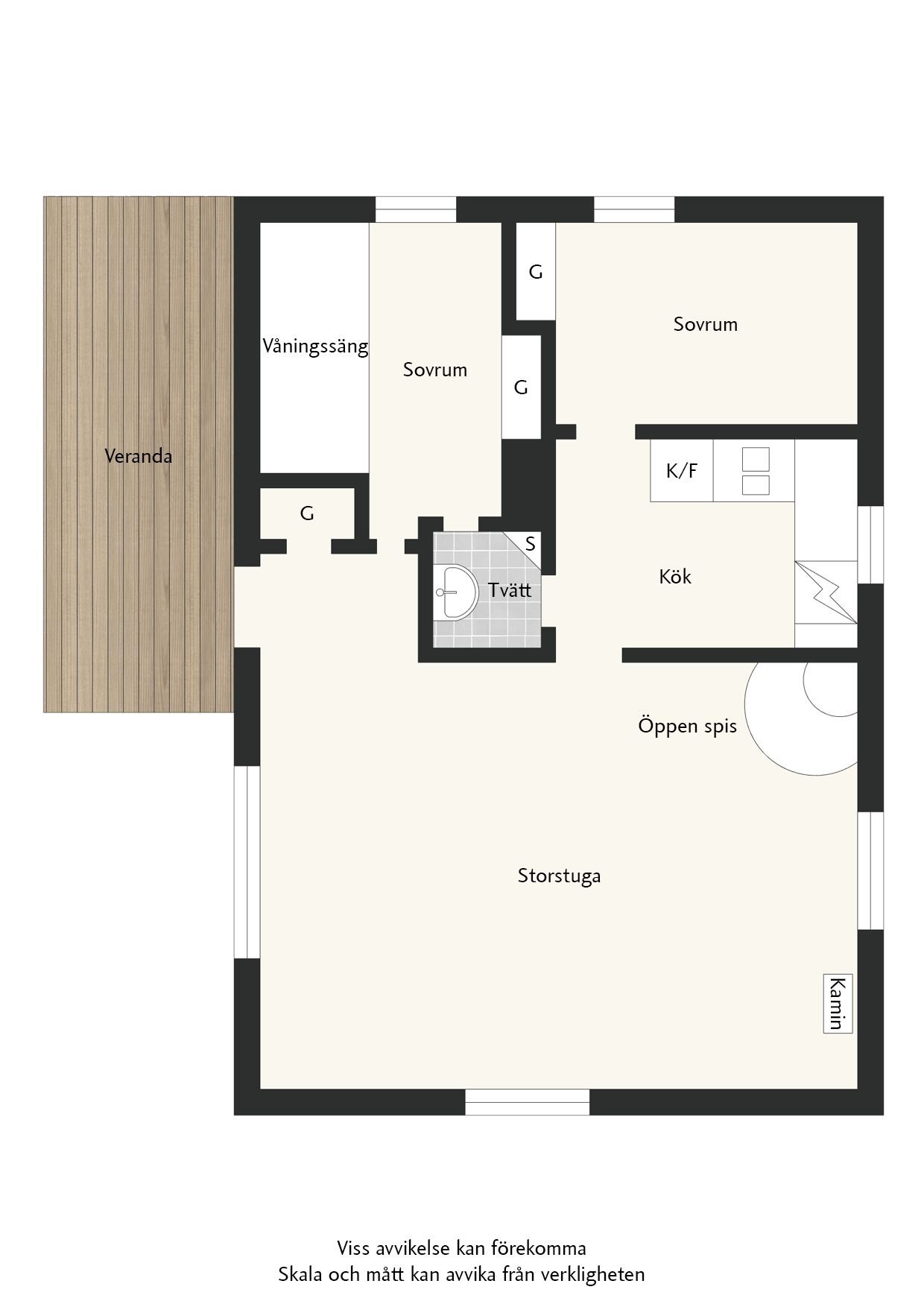 Ulfsliden 17 planritning