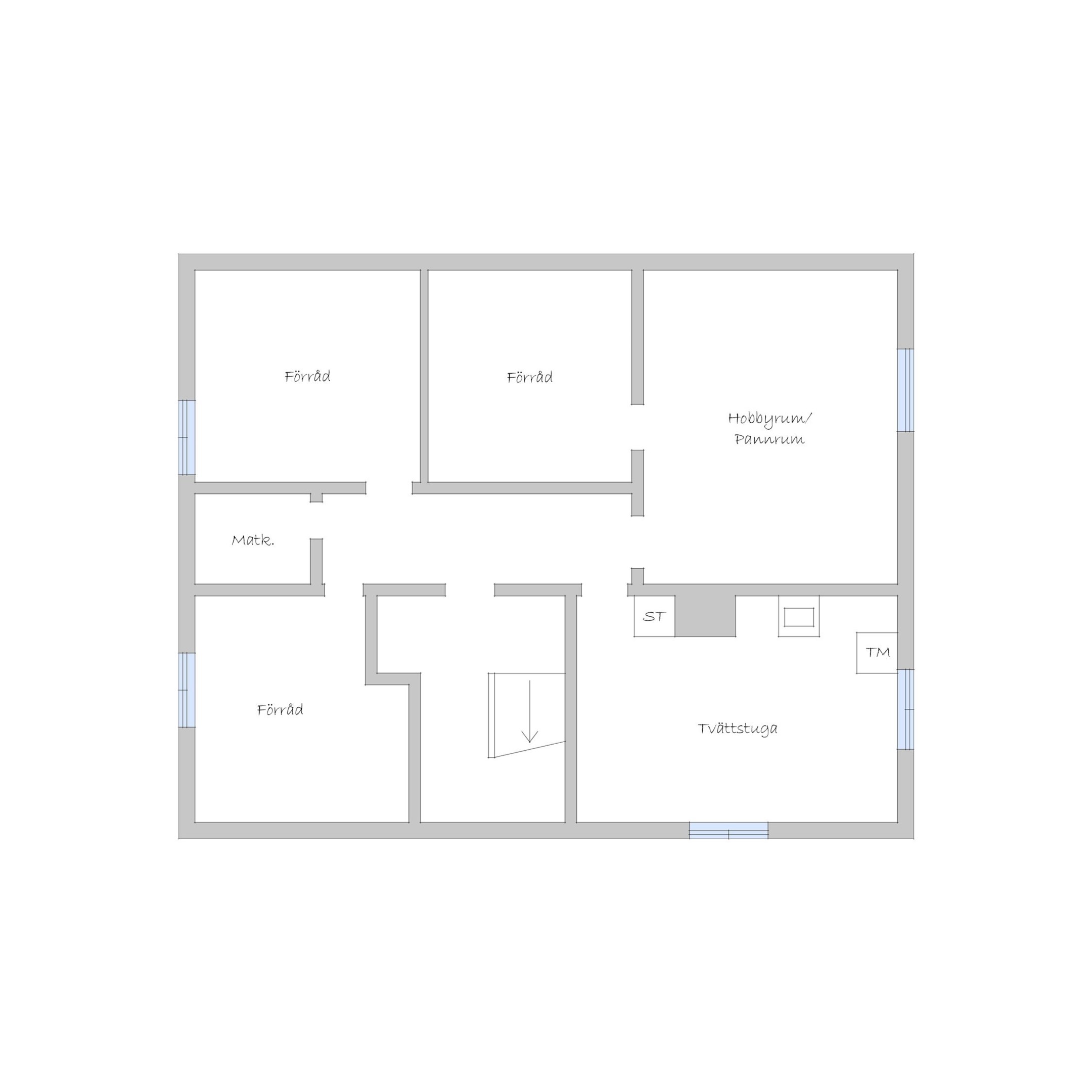 Källarplan