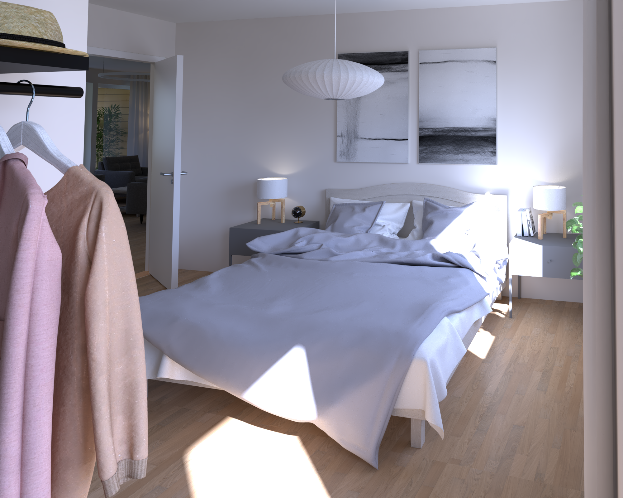 Illustration av annan lägenhet i föreningen