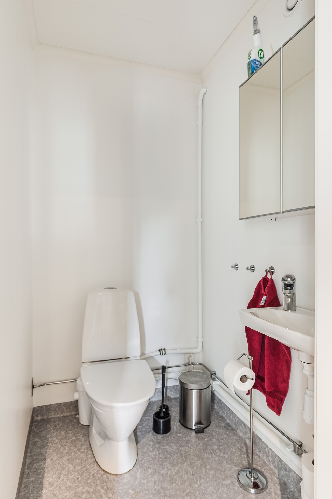 Extra toalett, entréplan