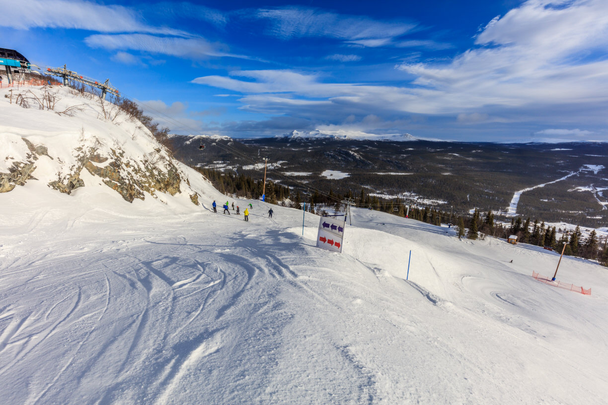 Kåvan Express, toppstation