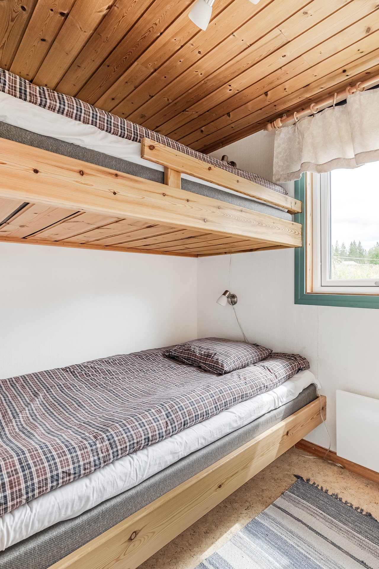 Sovrummet med ingång från hallen