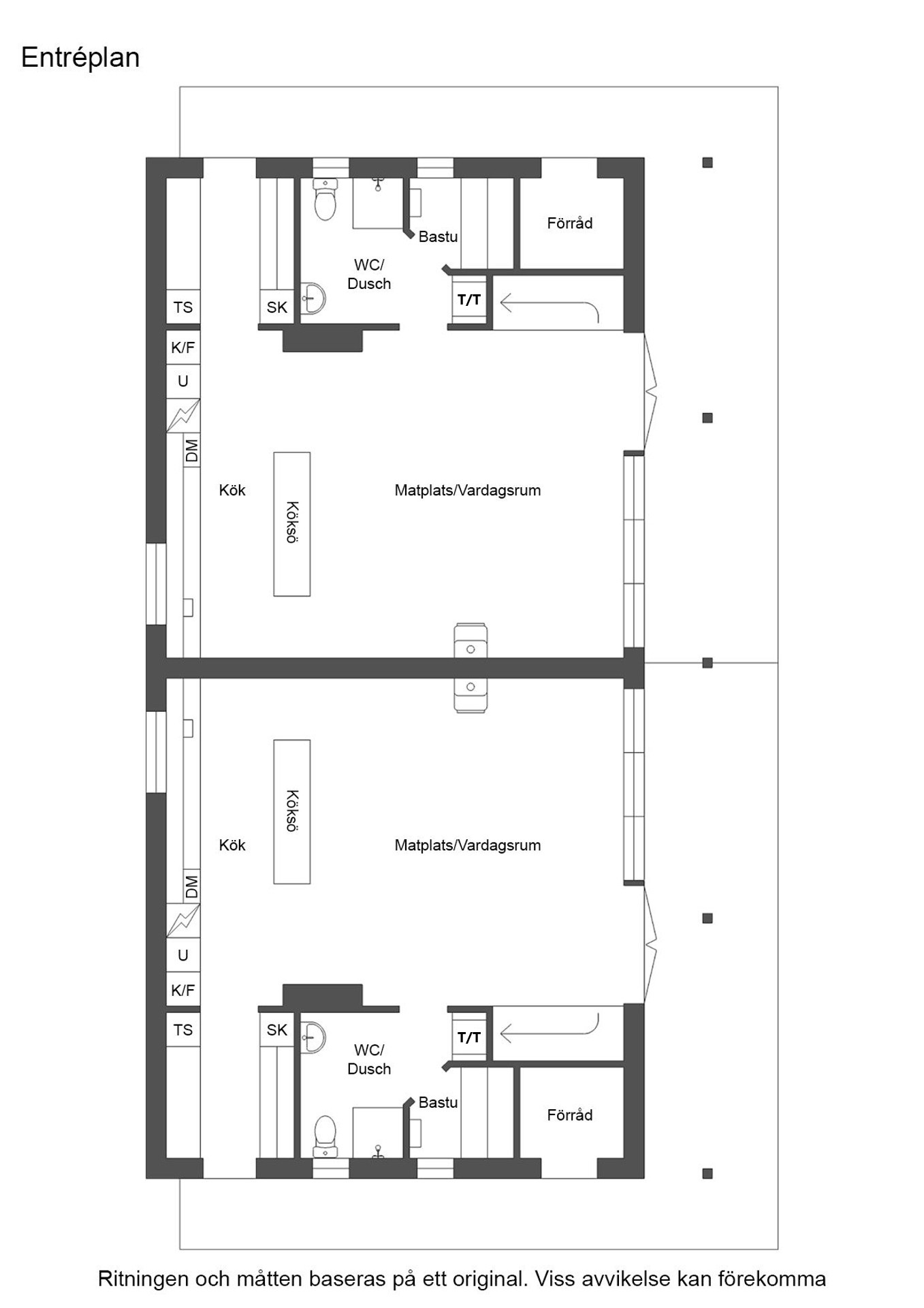 Planritning entréplan
