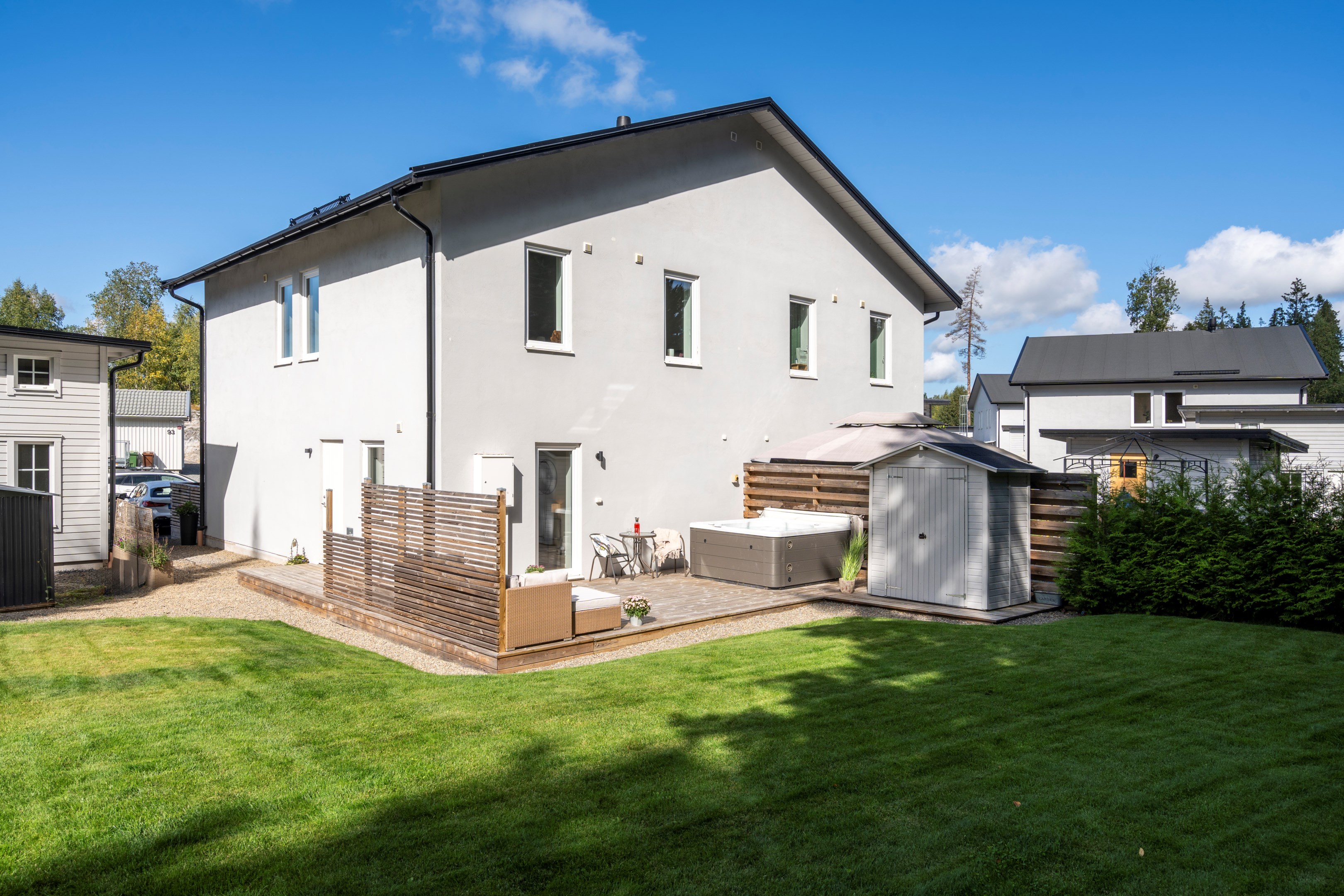 Trädgård och exteriör