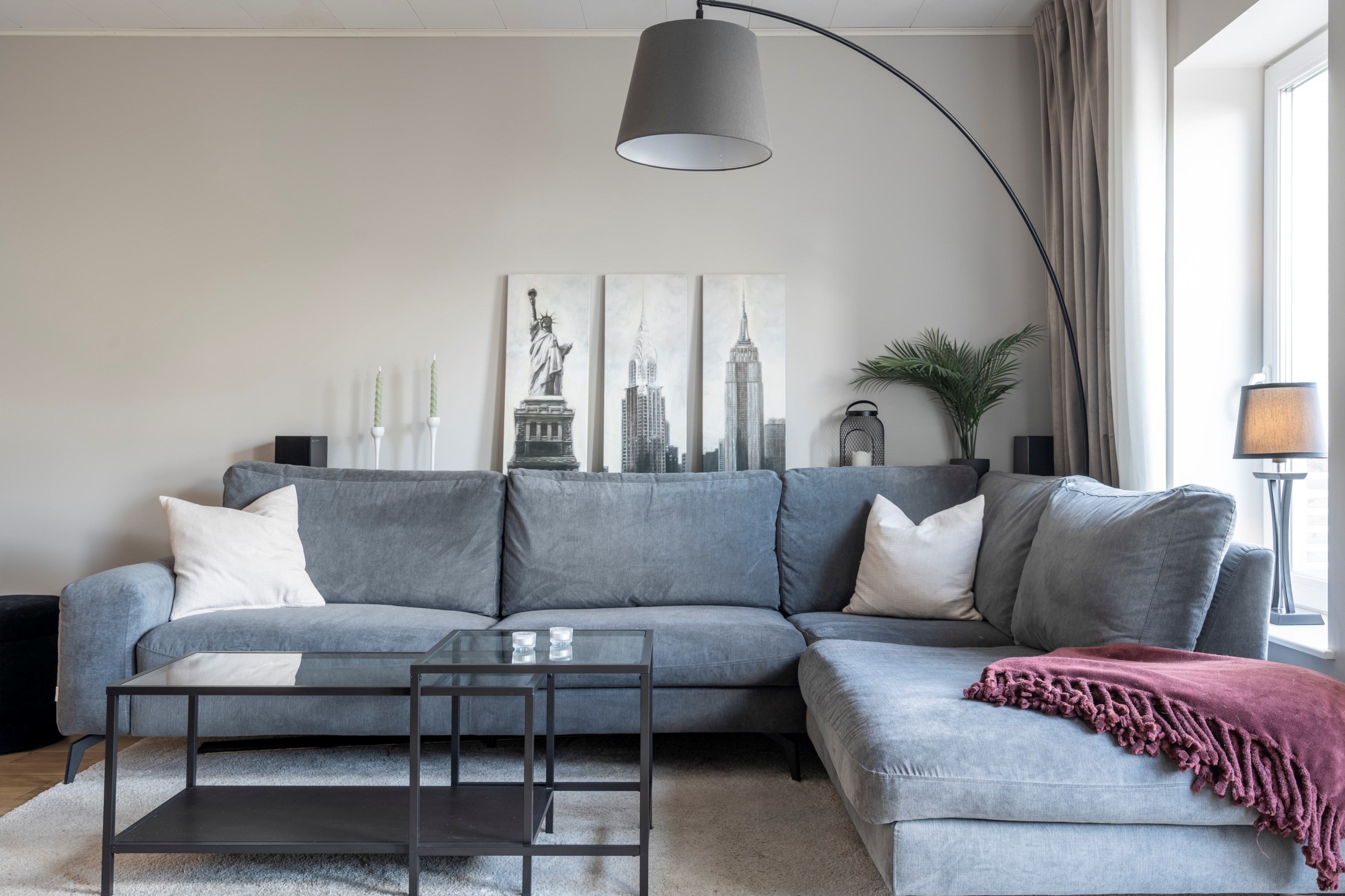 Sällskapsdel i allrum