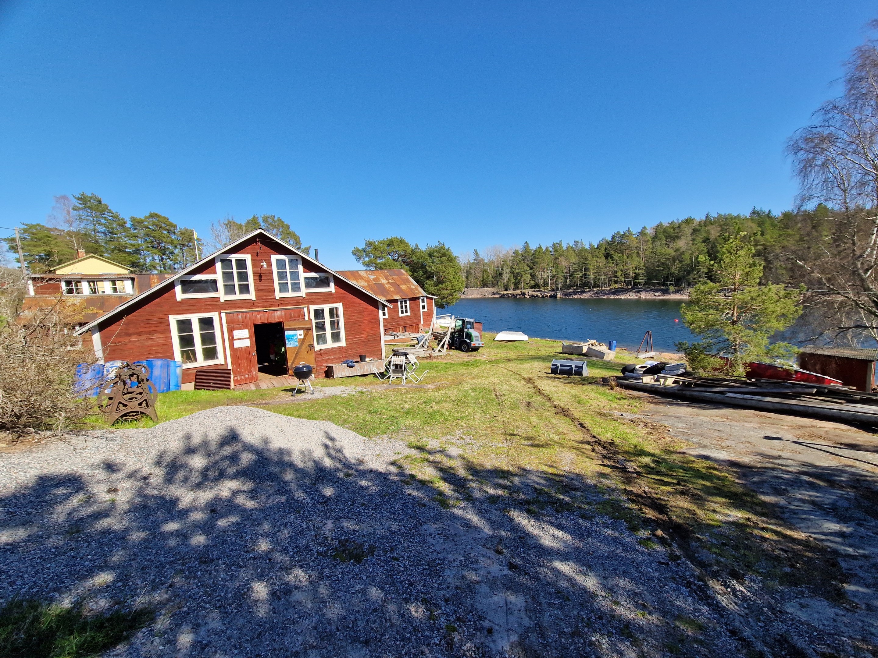 Före detta båtvarv, strandläge!