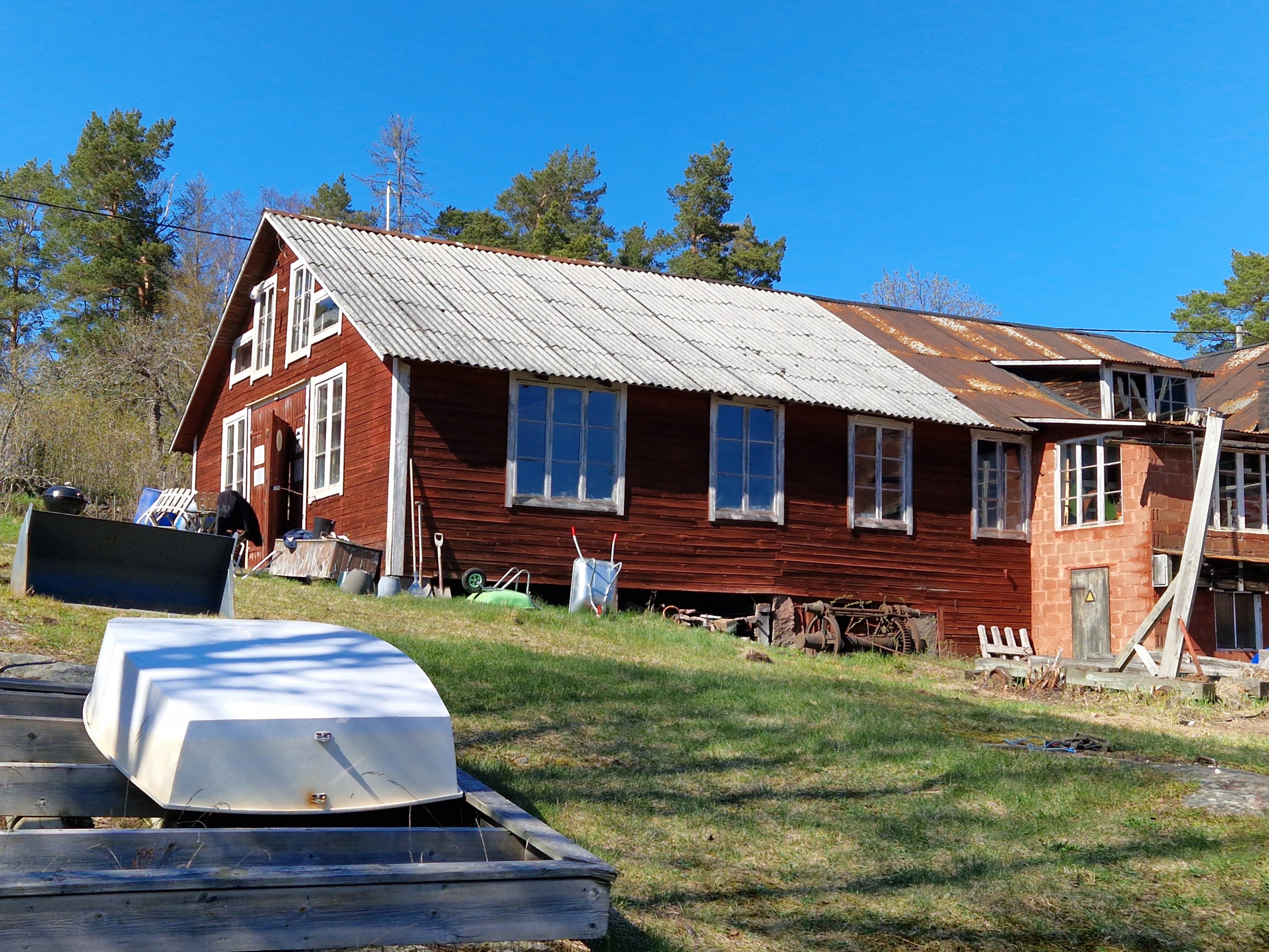 Del av fina. fd varvsbyggnad