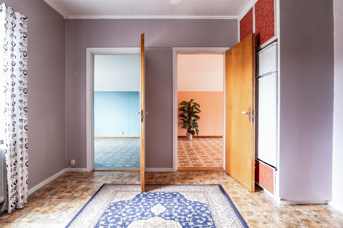 Bild matrum mot sovrum och allrum