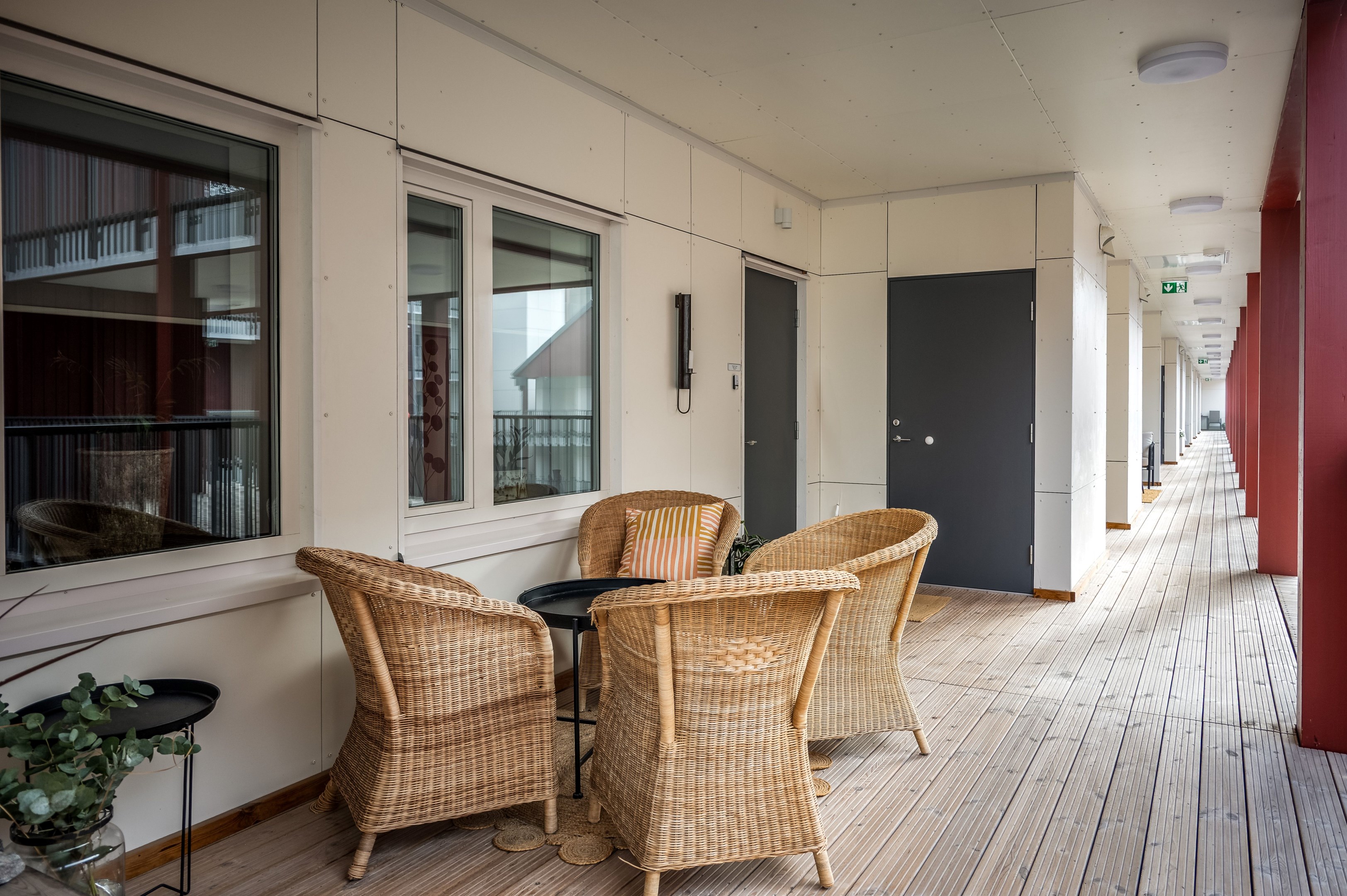 Förråd om ca 5 kvm precis utanför ingången