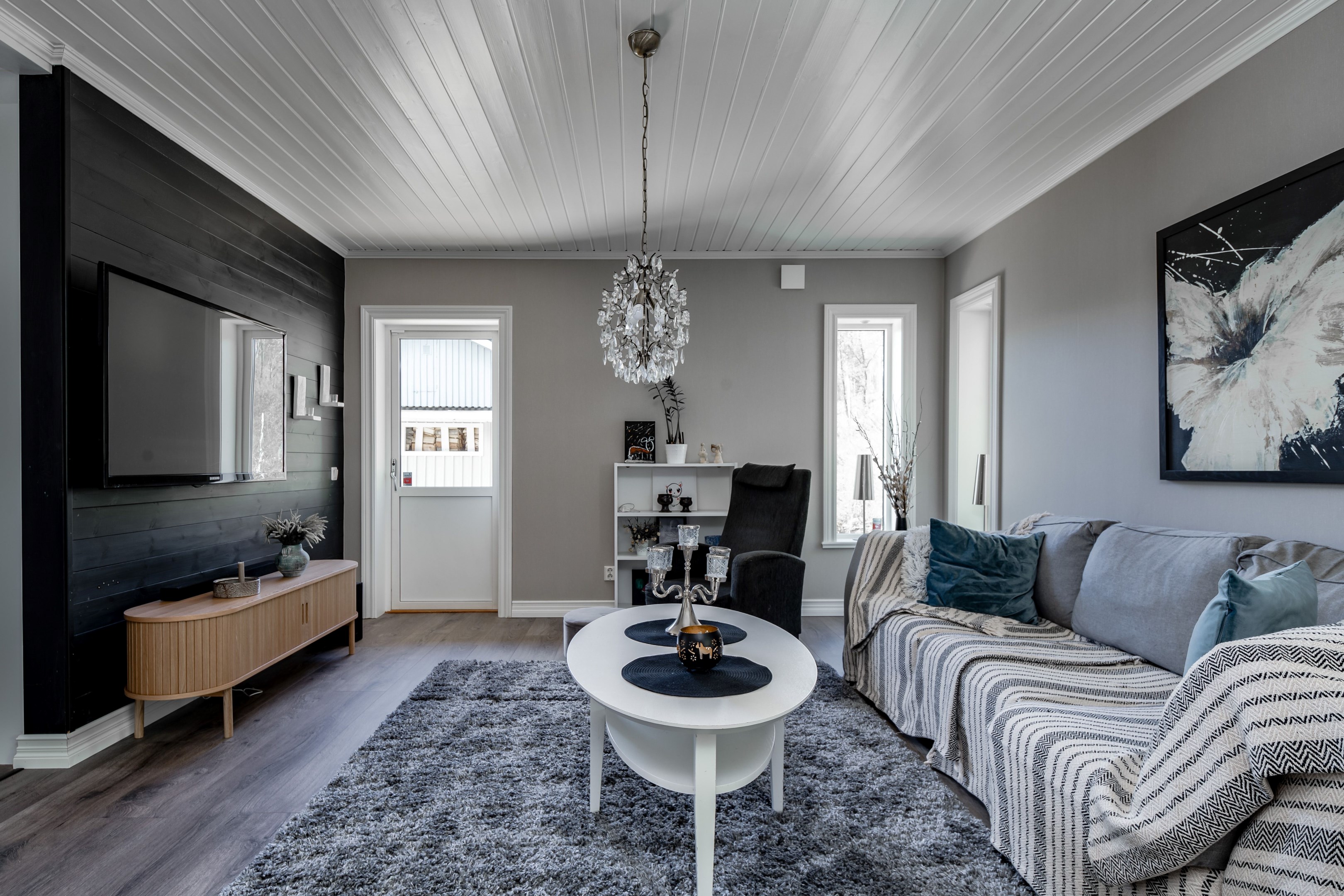 Utgång till altan mot sydväst