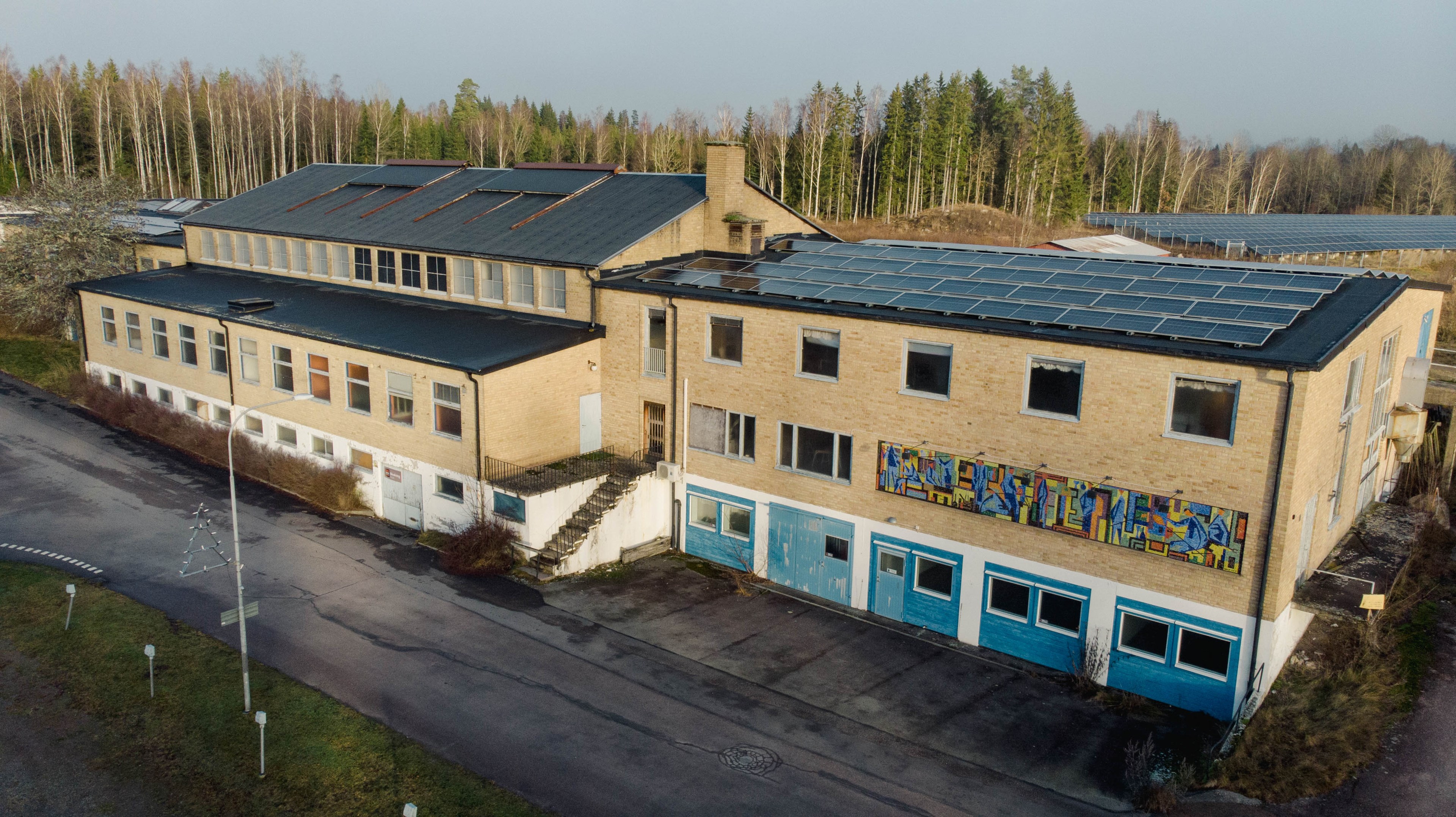 Äldre fabriksbyggnader