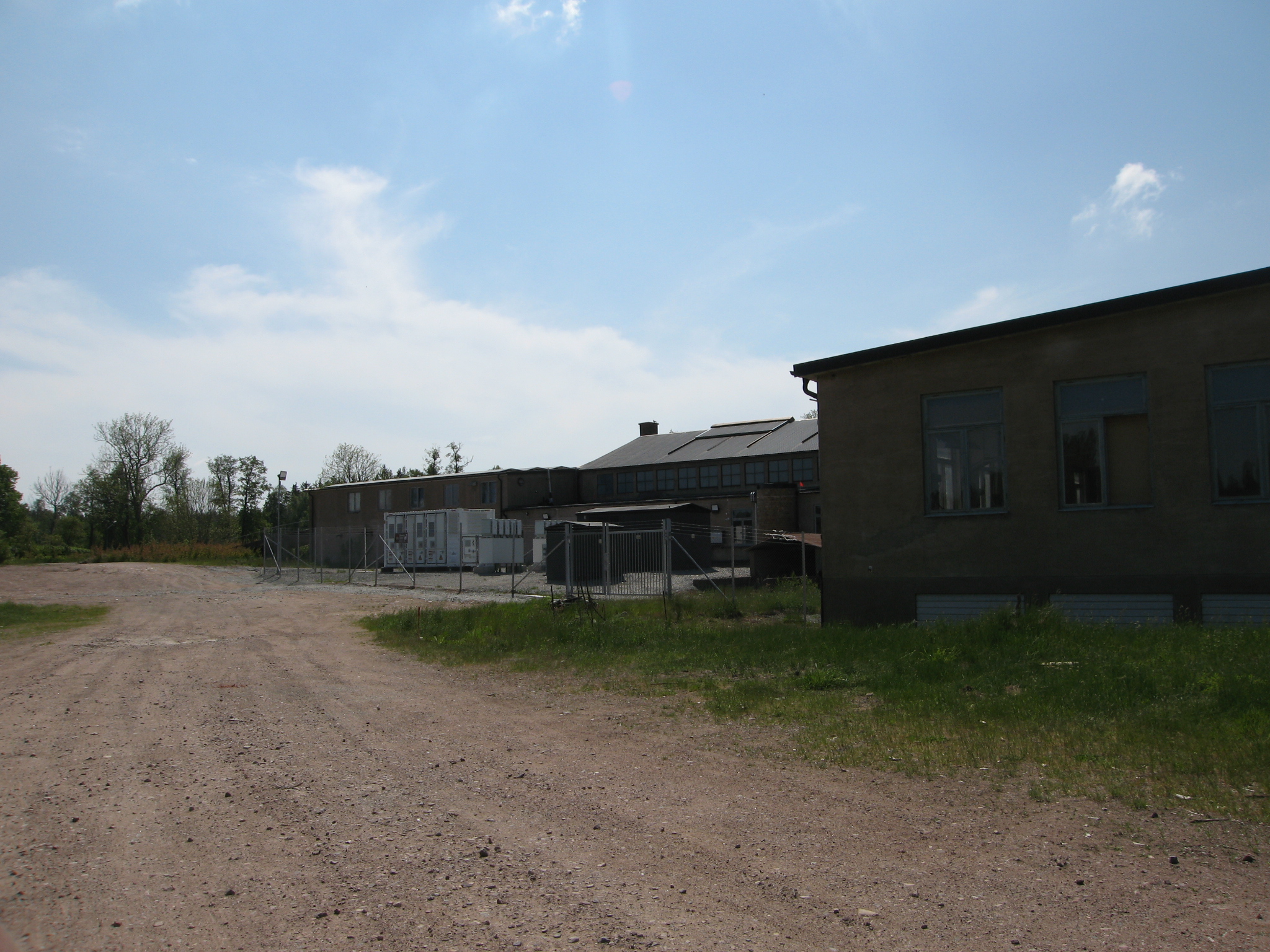 Grusväg mot Batteripark