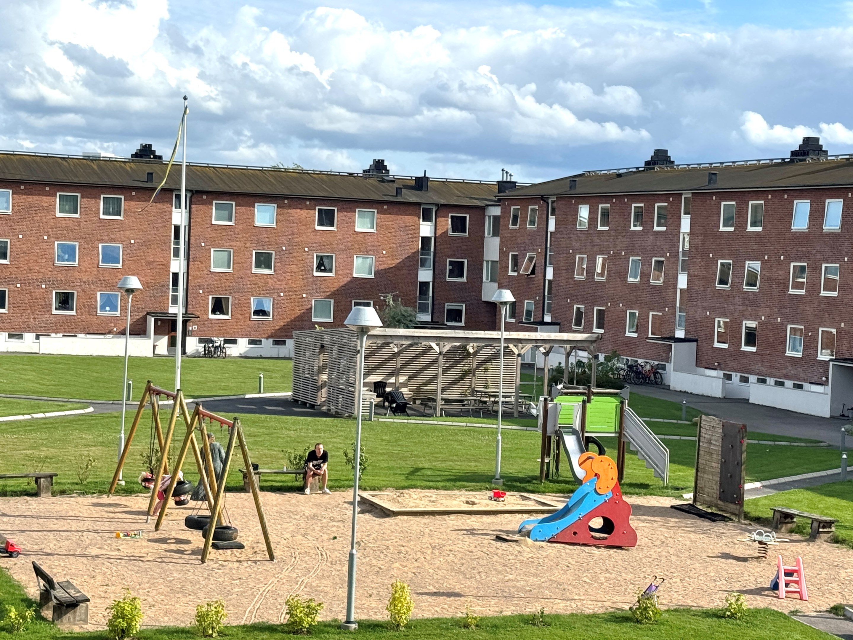 barnvänligt område