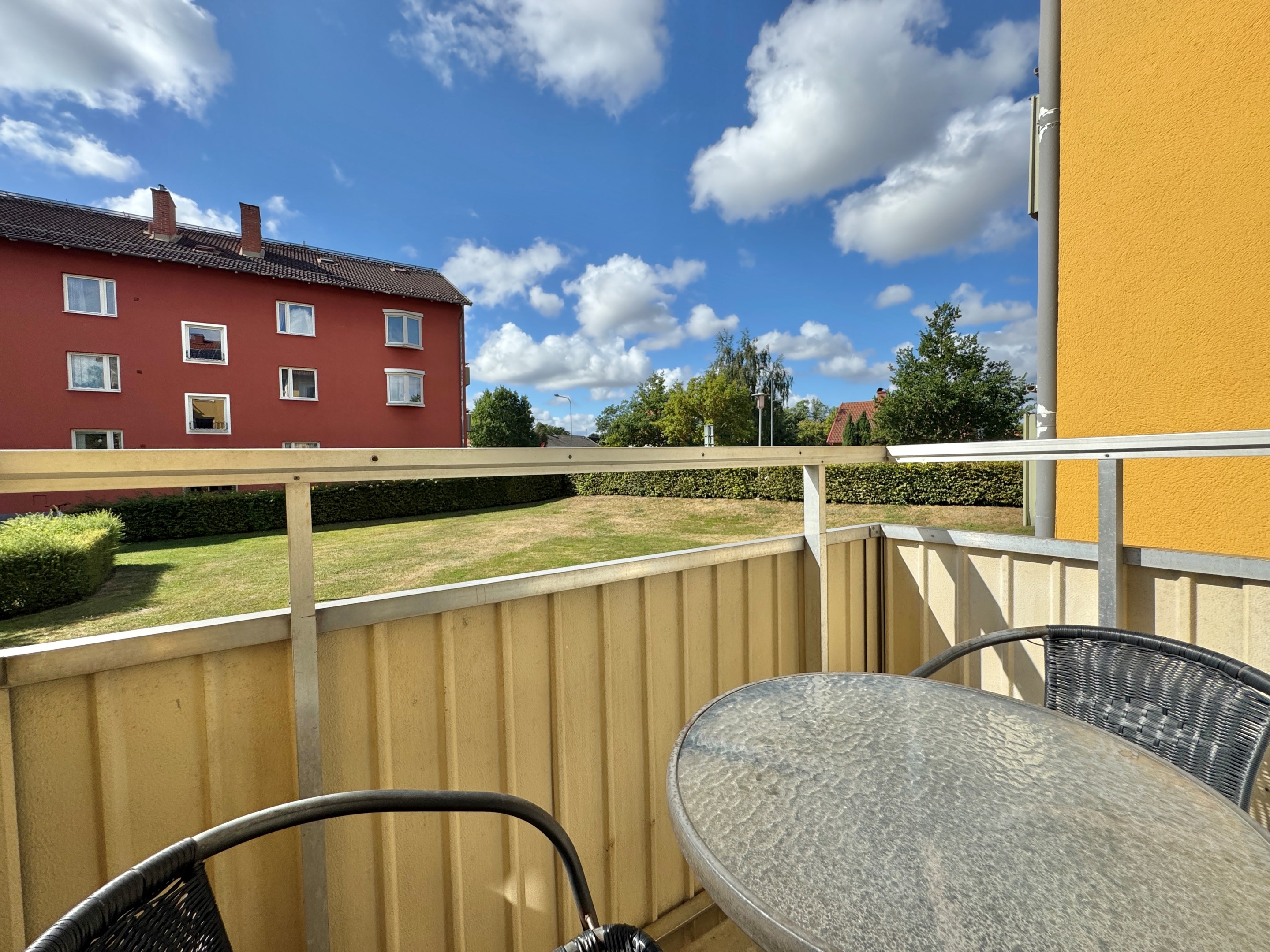 balkong i söderläge