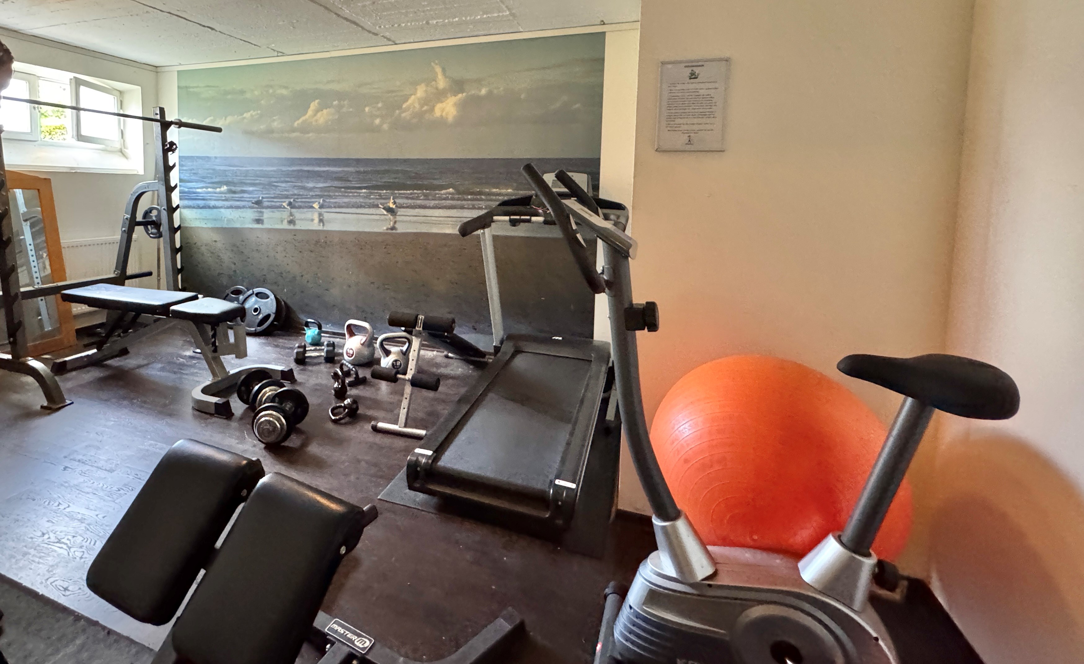 Föreningen har eget gym