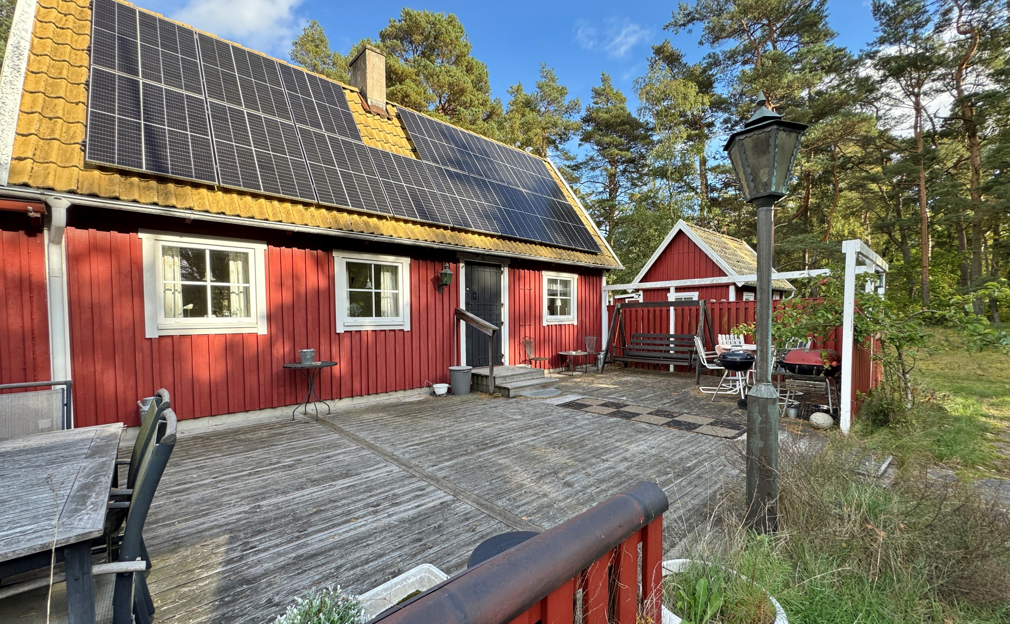 Trädäck /solceller