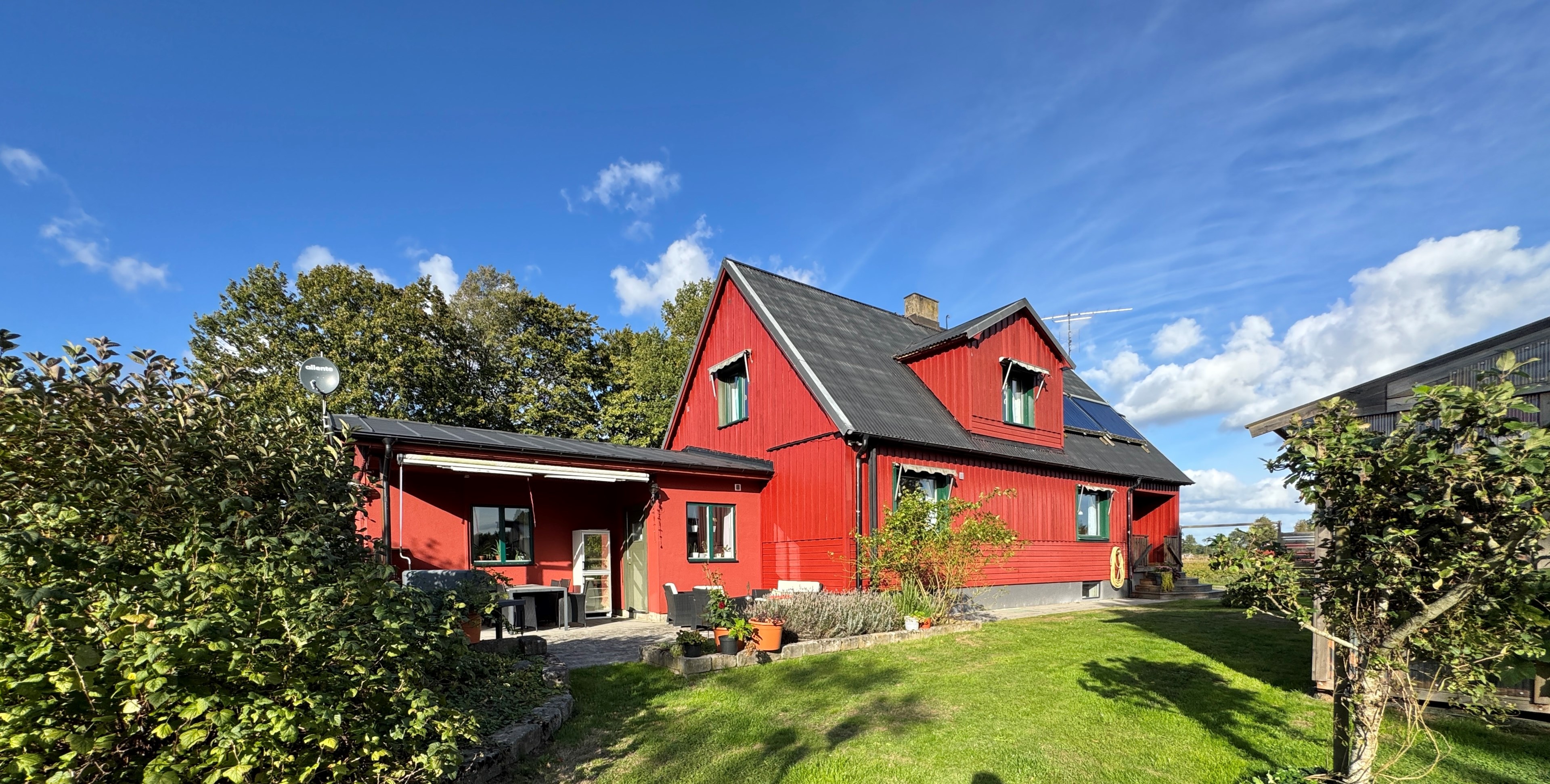 Villa fritt på landet