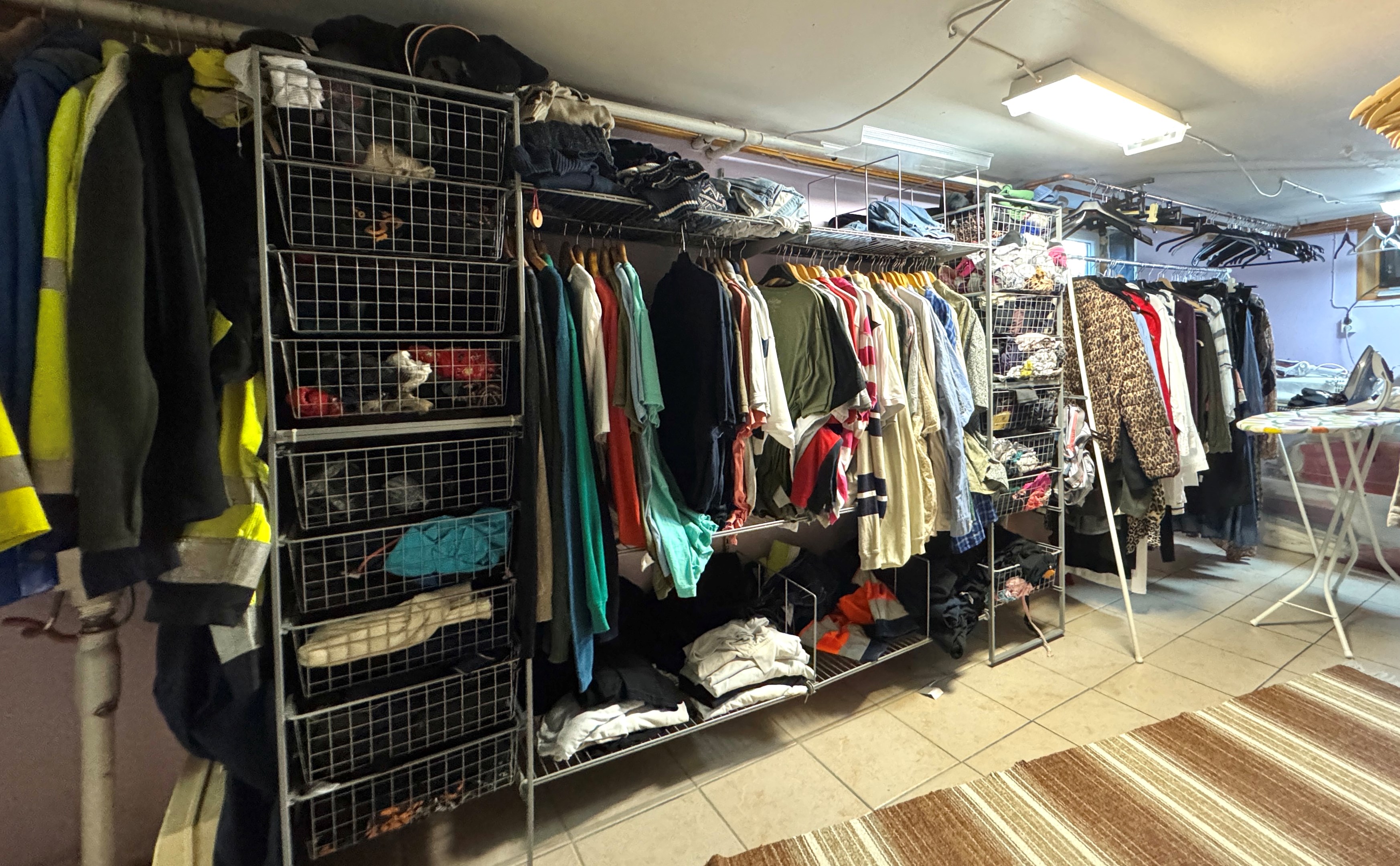 Klädkammare (källarplan)