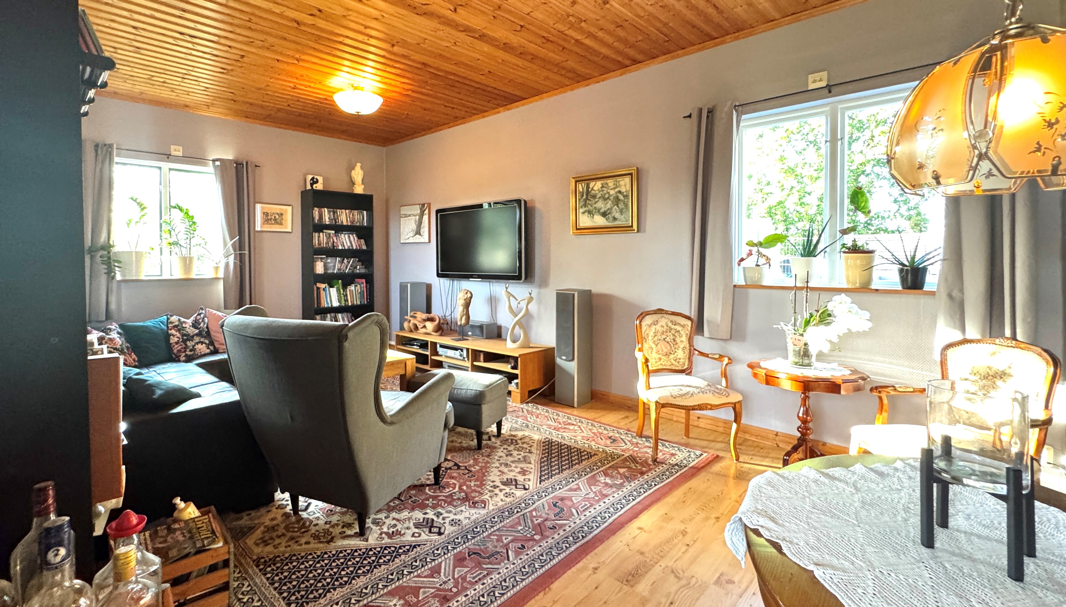 TV-rum/allrum i tillbygget