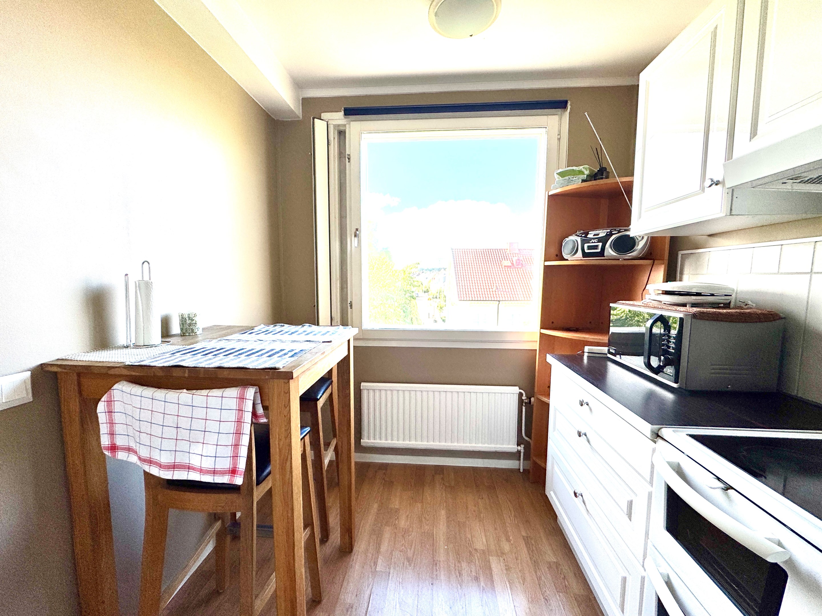 Matplats för 2 i köket